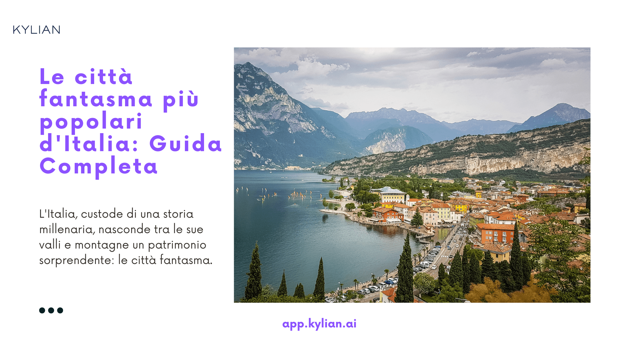 Le città fantasma più popolari d'Italia: Guida Completa