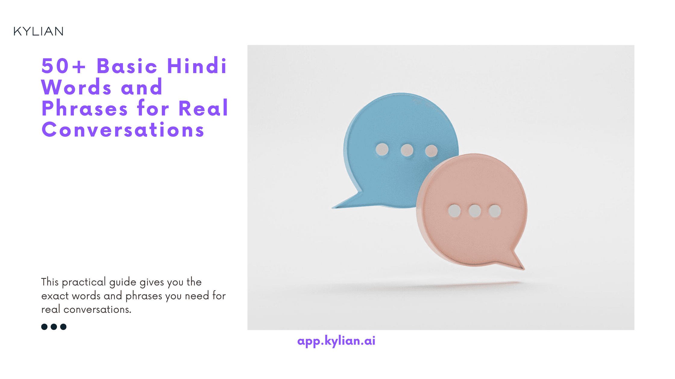 50+ Basic Hindi Words and Phrases for Real Conversations