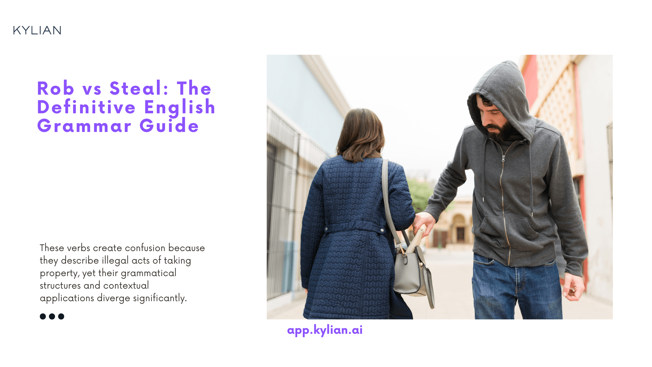 Rob vs Steal: The Definitive English Grammar Guide