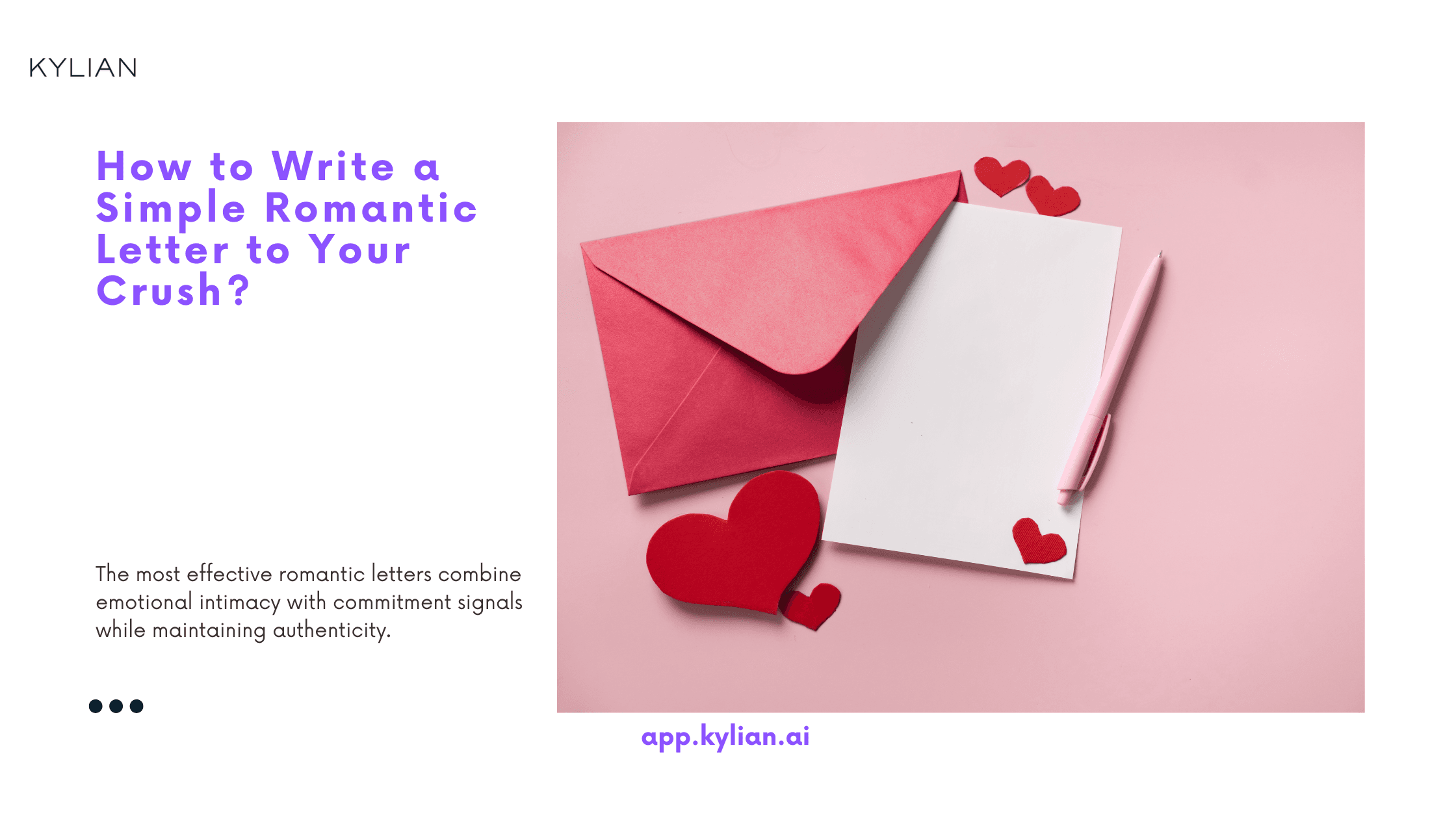 How to Write a Simple Romantic Letter to Your Crush?