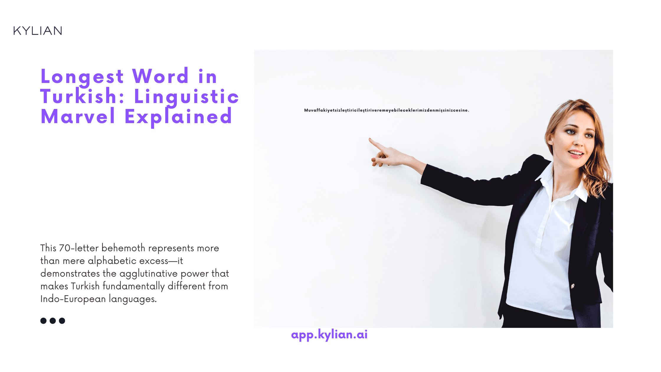 Longest Word in Turkish: Linguistic Marvel Explained