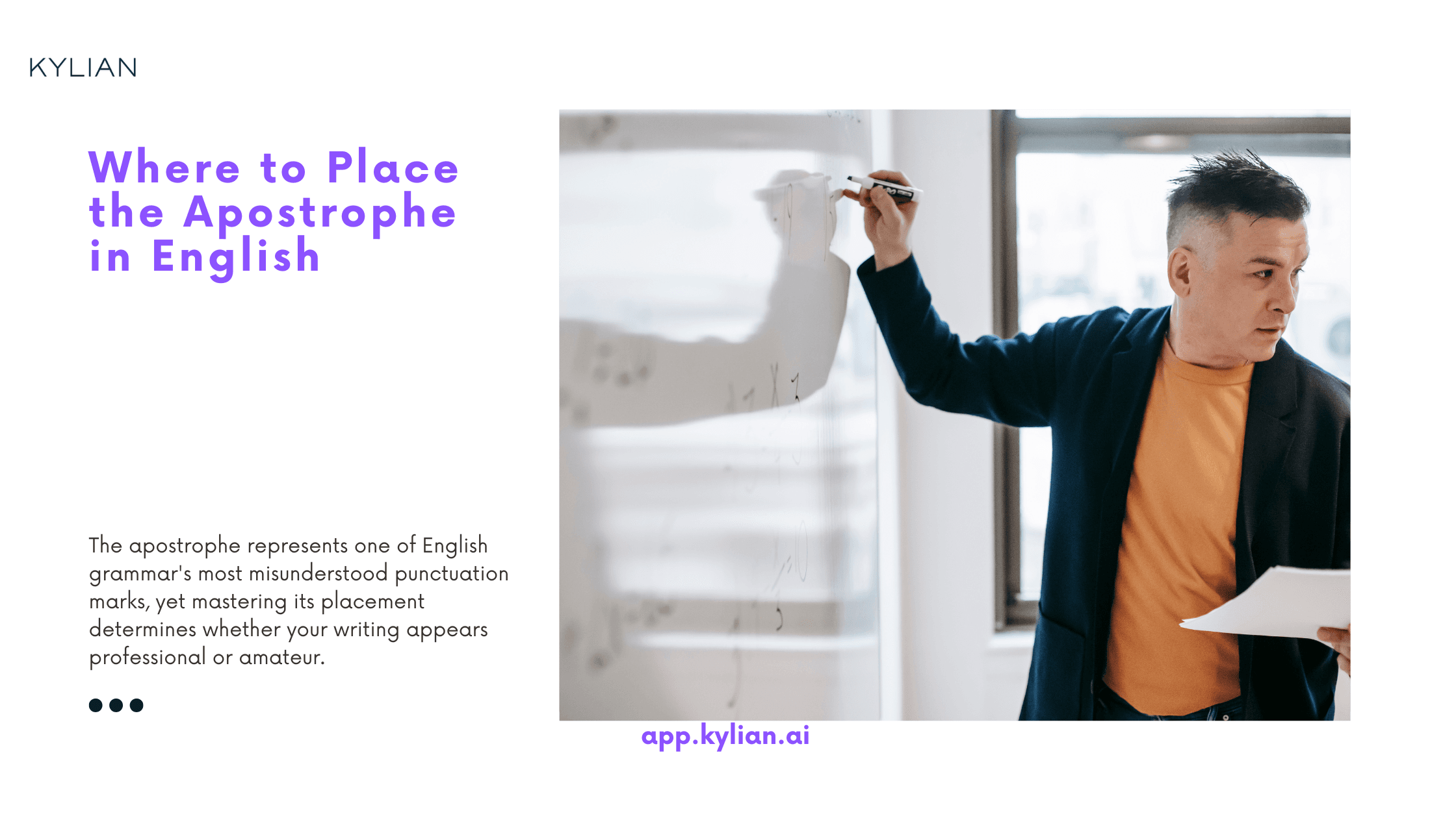 Where to Place the Apostrophe in English