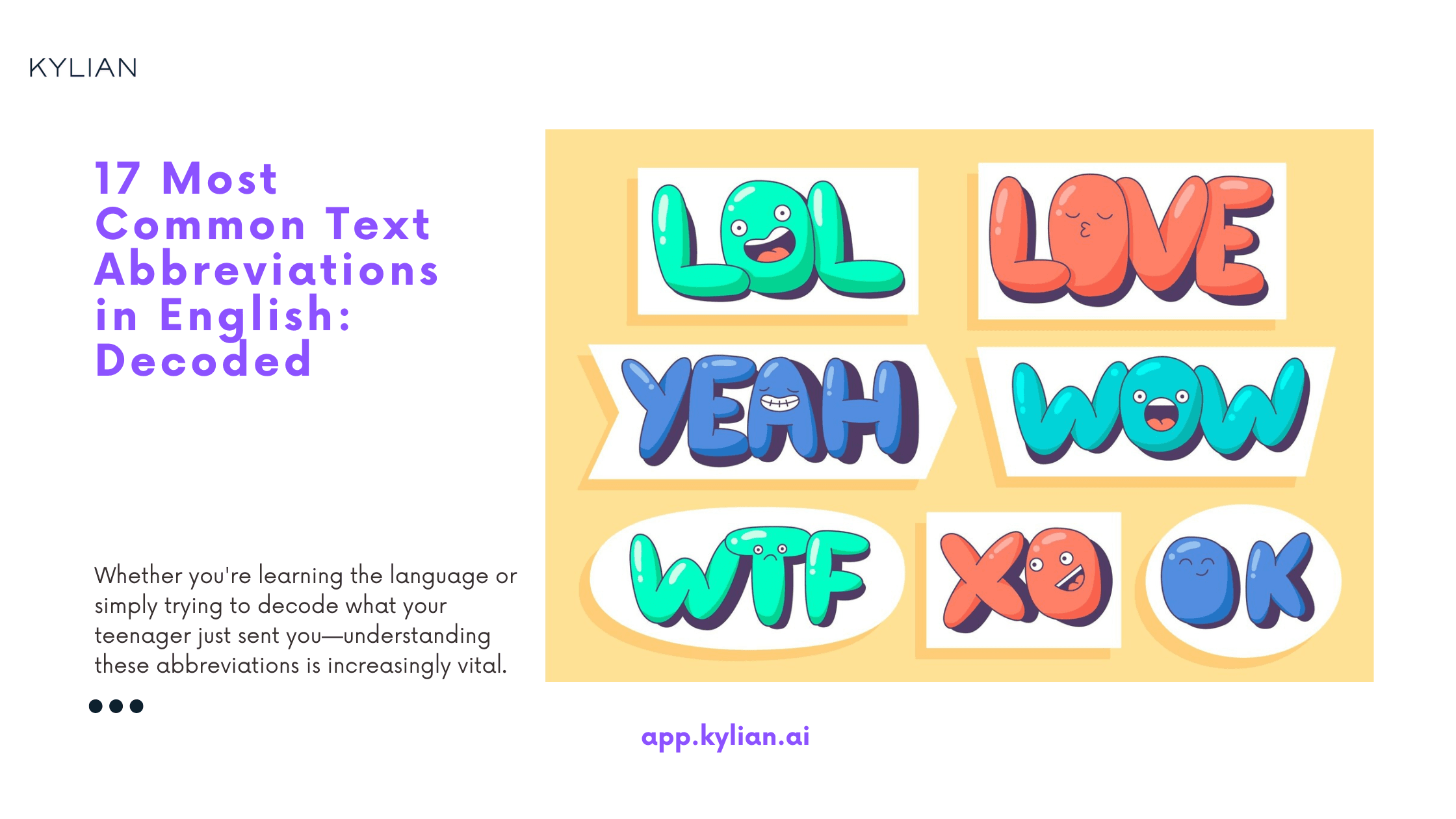 17 Most Common Text Abbreviations in English: Decoded