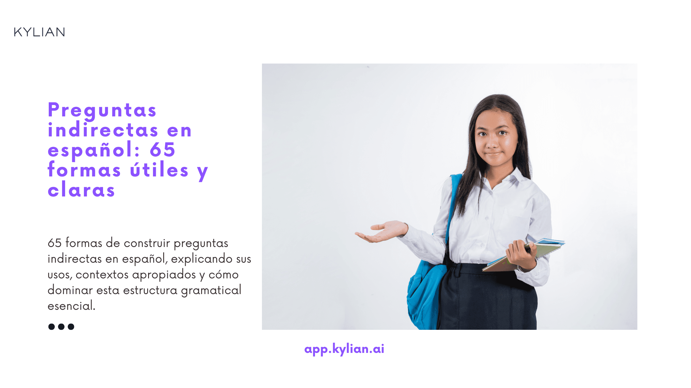 Preguntas indirectas en español: 65 formas útiles y claras