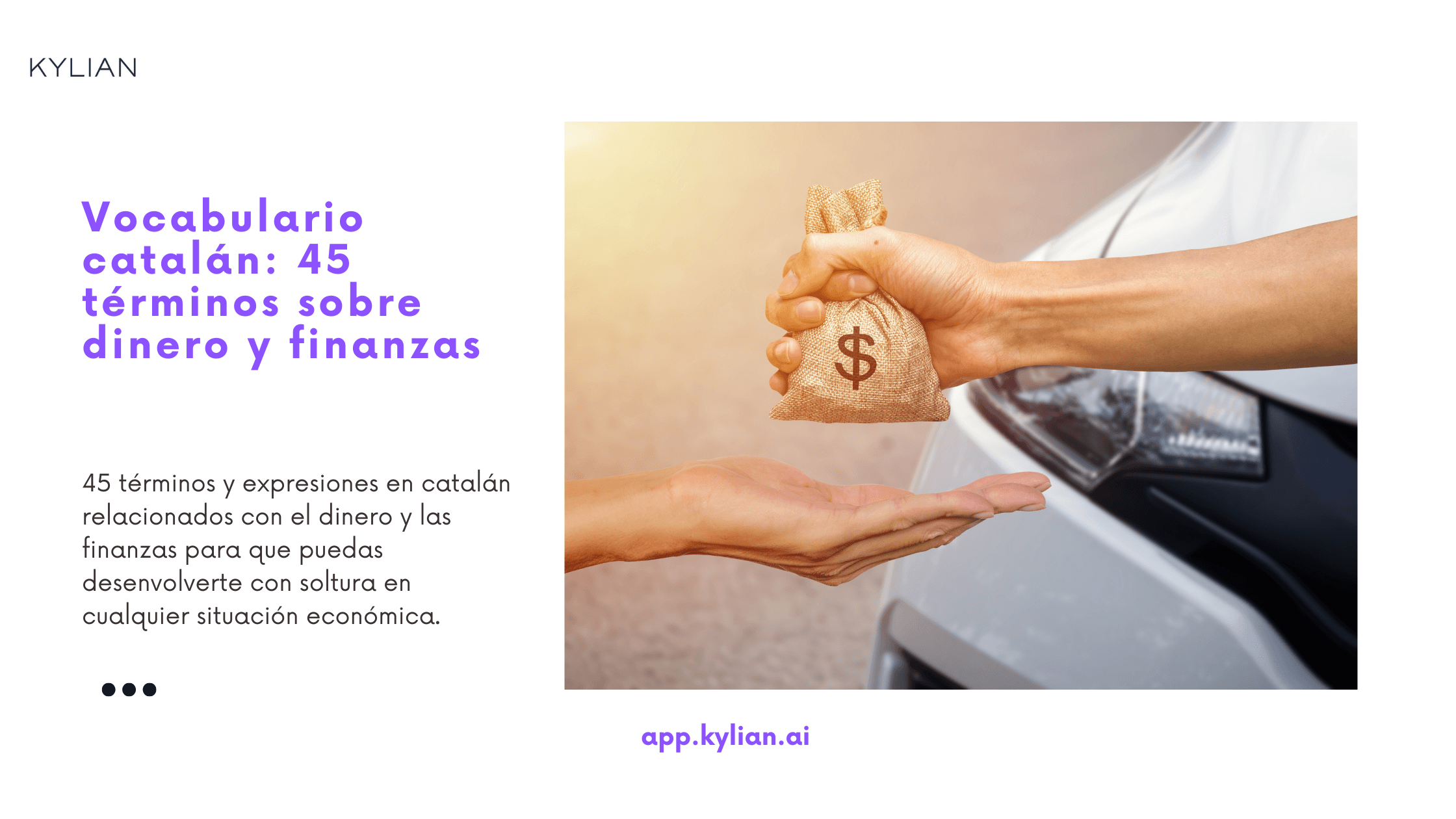 Vocabulario catalán: 45 términos sobre dinero y finanzas