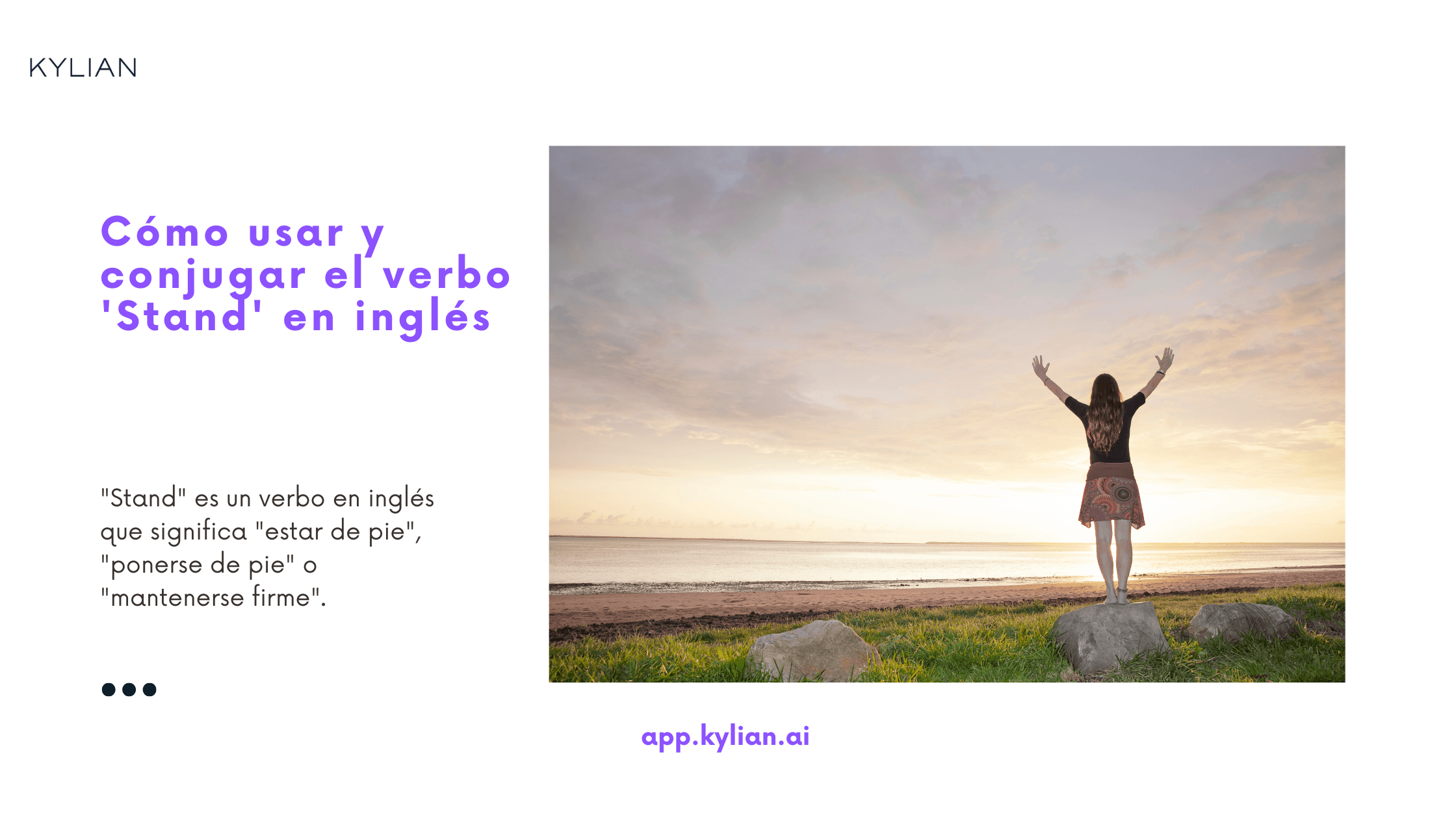 Cómo usar y conjugar el verbo 'Stand' en inglés