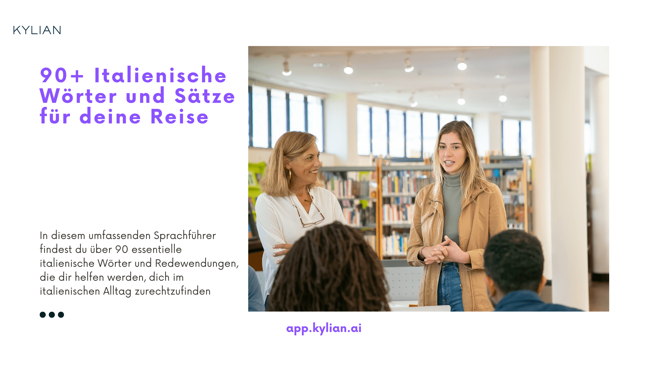 90+ Italienische Wörter und Sätze für deine Reise