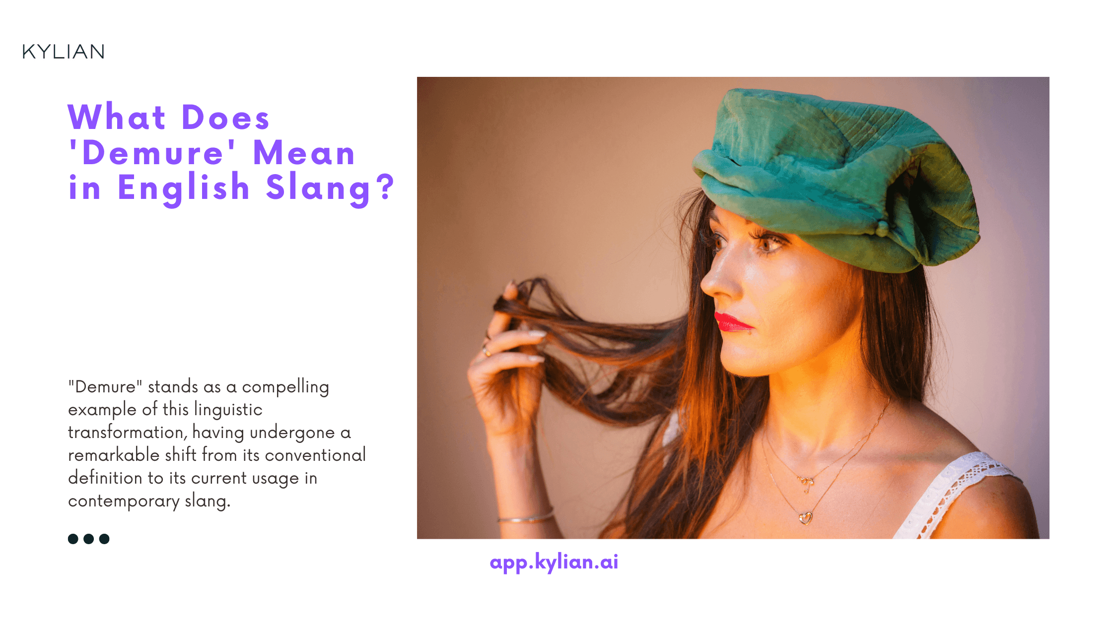 What Does 'Demure' Mean in English Slang?