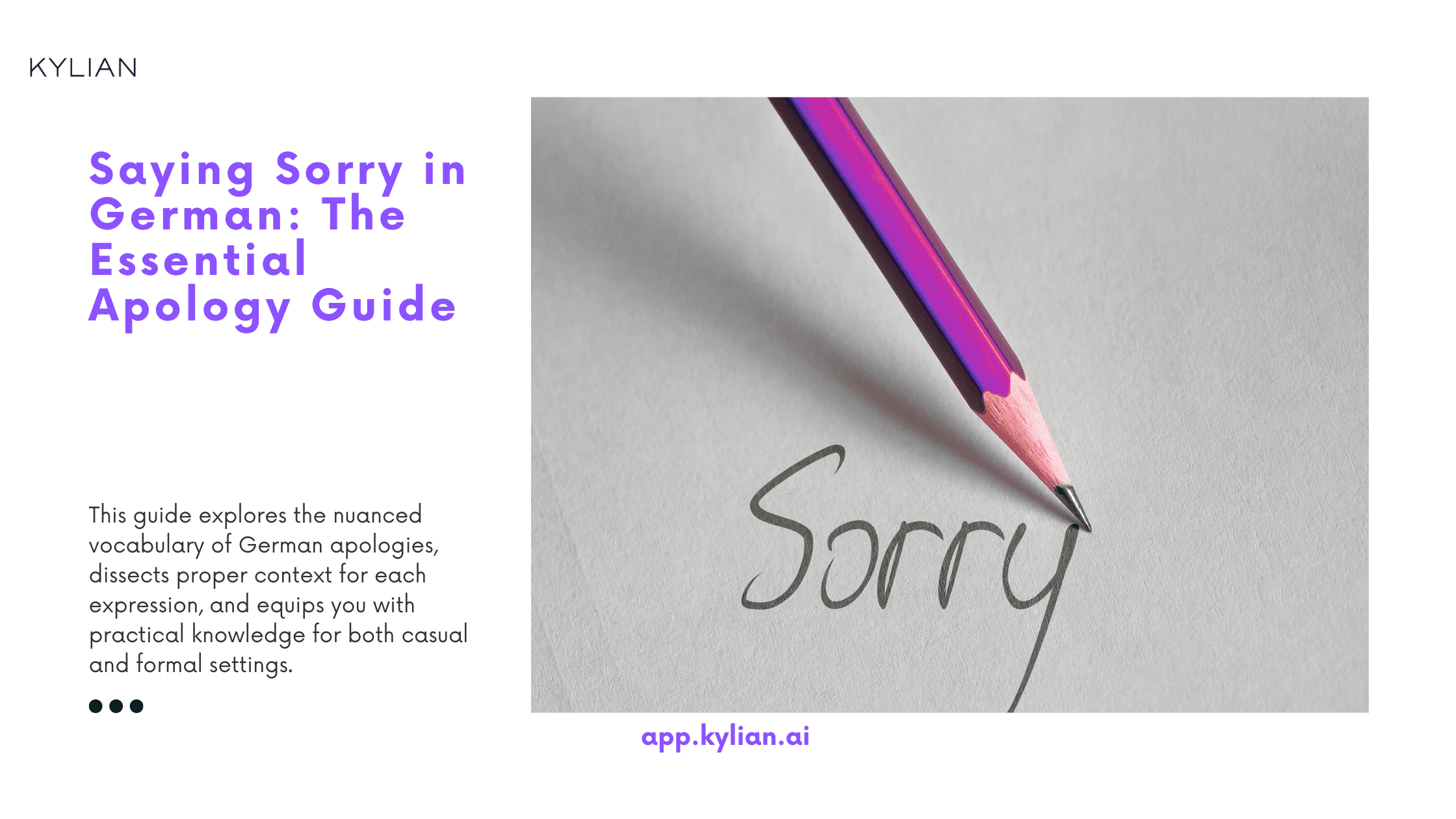Saying Sorry in German: The Essential Apology Guide