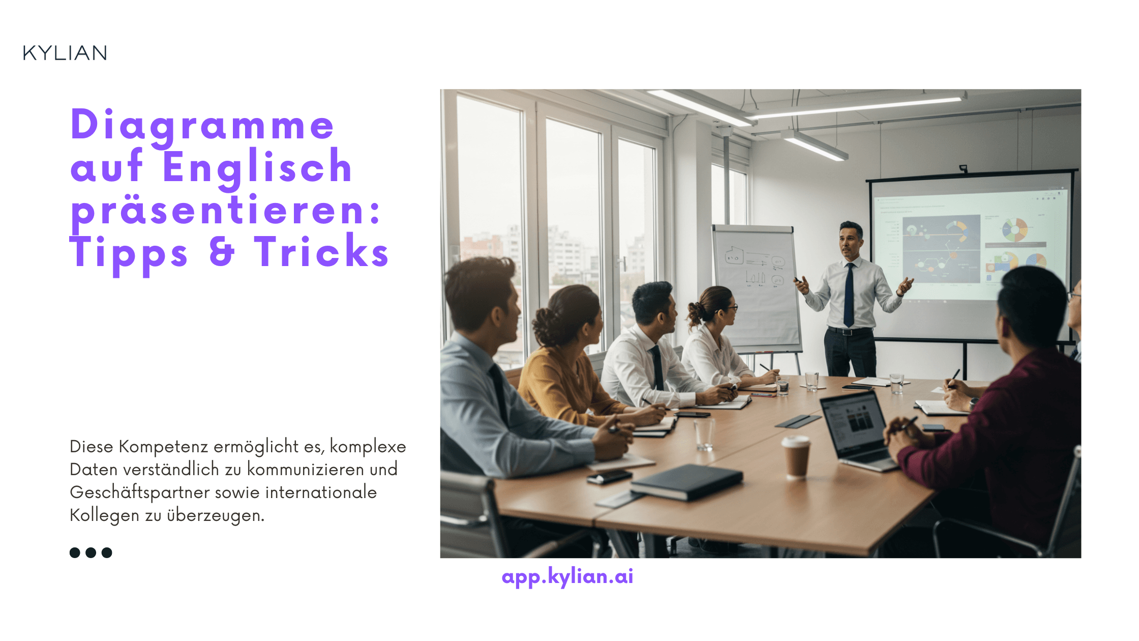 Diagramme auf Englisch präsentieren: Tipps & Tricks