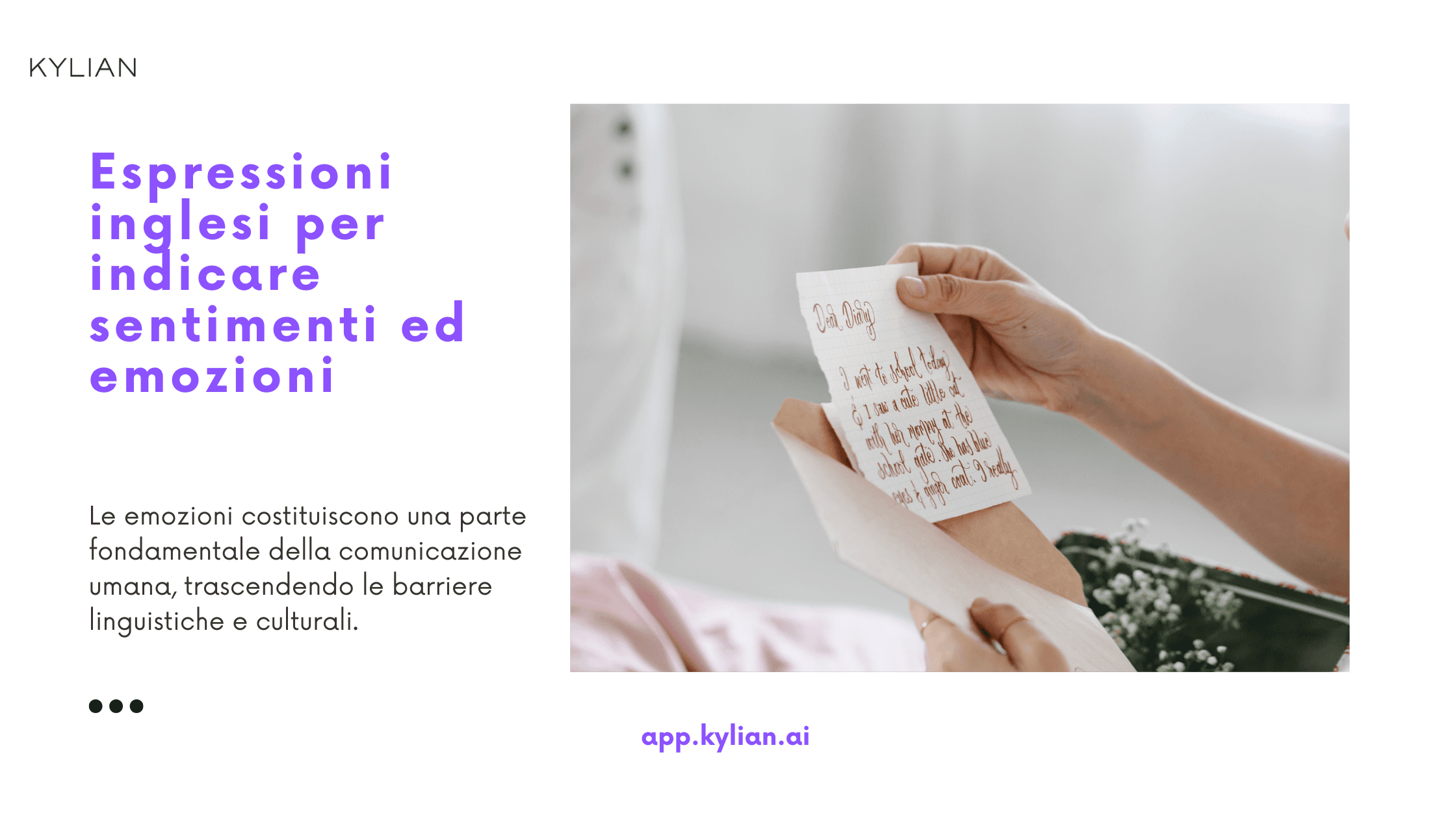 Espressioni inglesi per indicare sentimenti ed emozioni