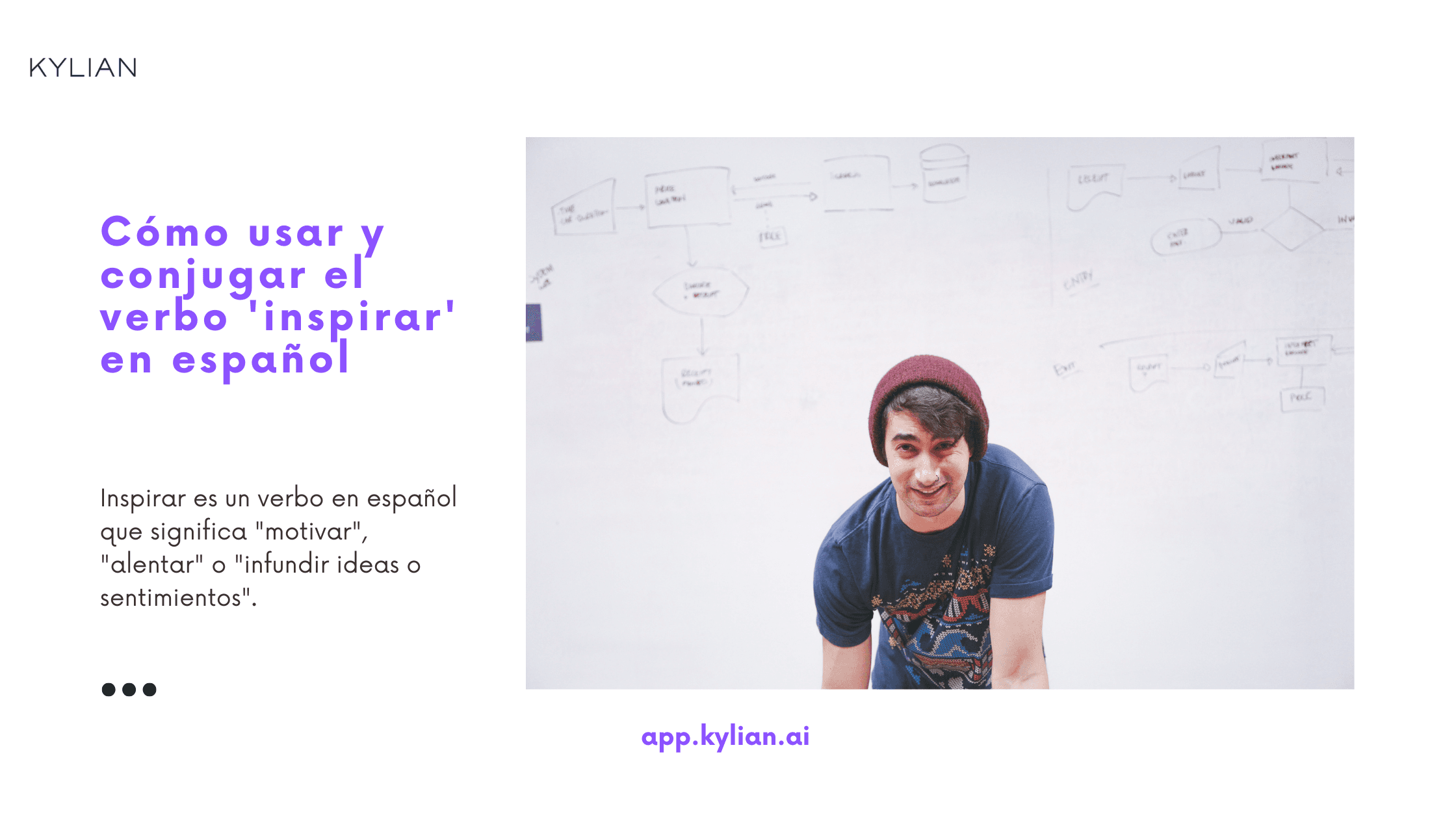 Cómo usar y conjugar el verbo 'inspirar' en español