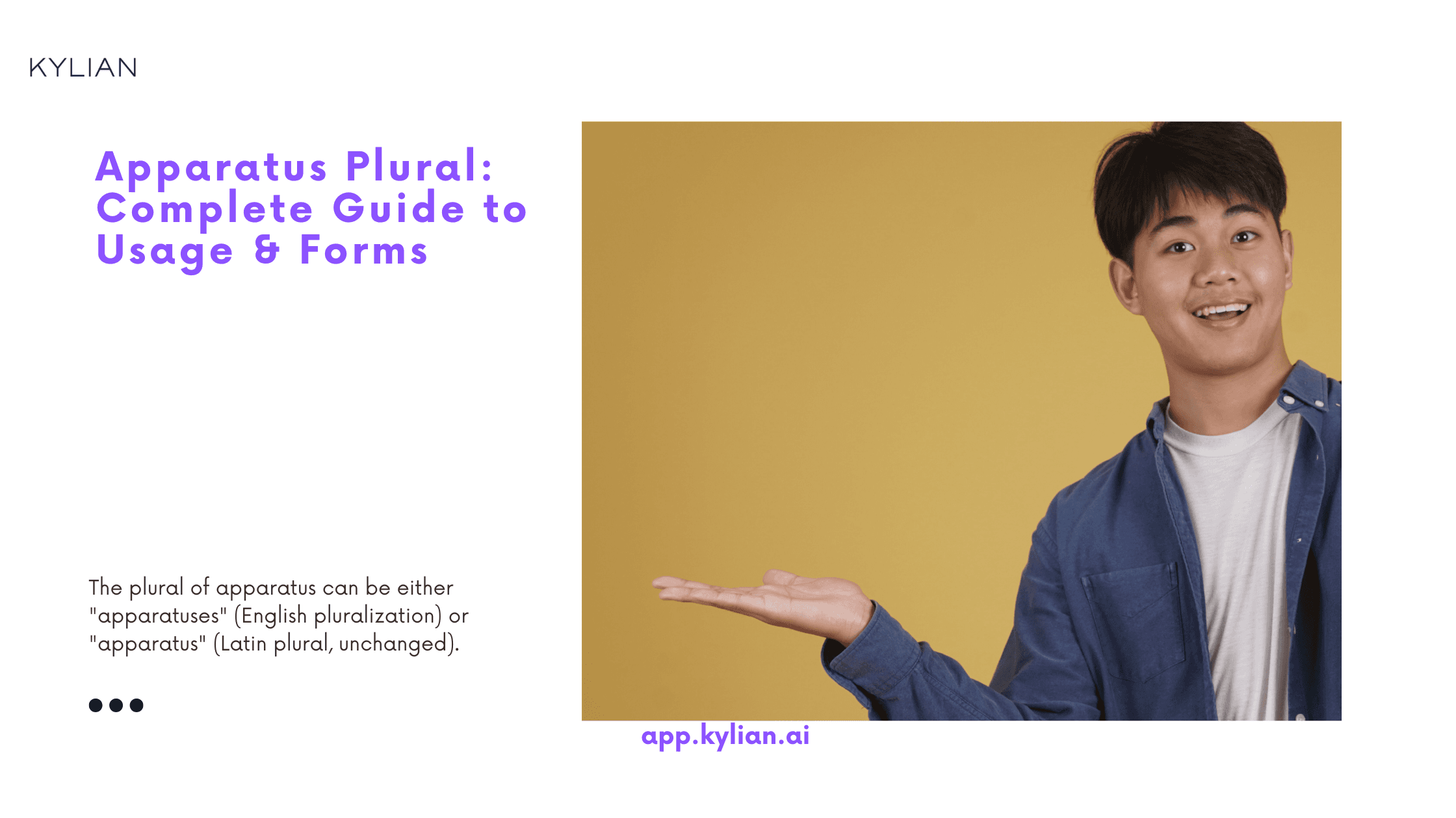 Apparatus Plural: Complete Guide to Usage & Forms