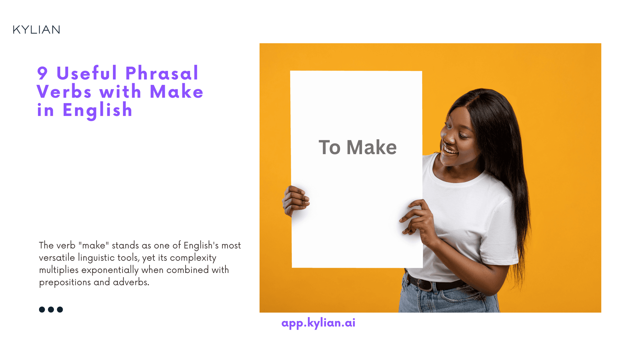 9 Useful Phrasal Verbs with Make in English