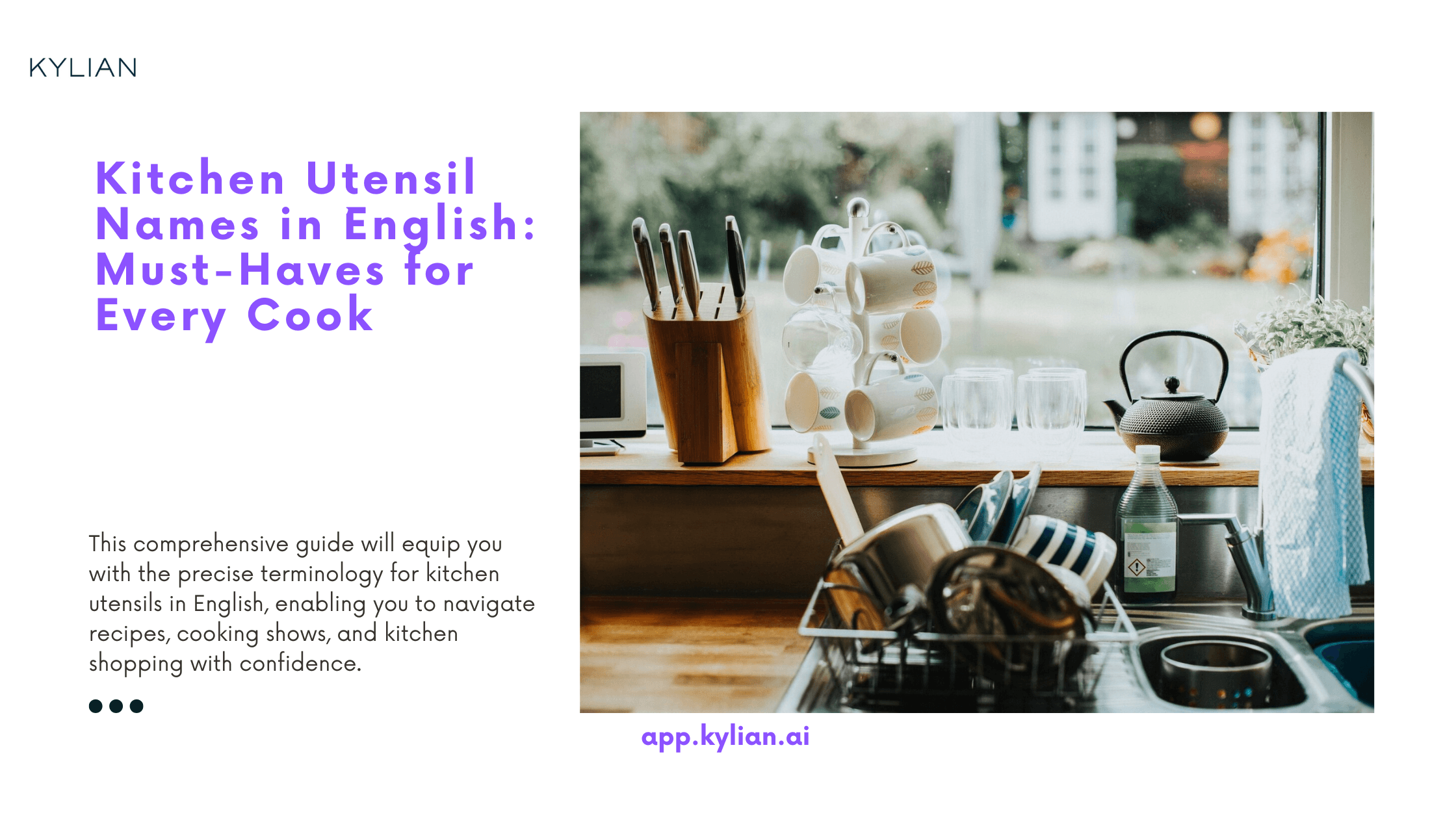 Kitchen Utensil Names in English: Must-Haves for Every Cook