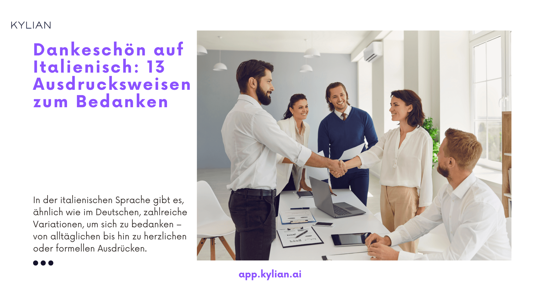 Dankeschön auf Italienisch: 13 Ausdrucksweisen zum Bedanken