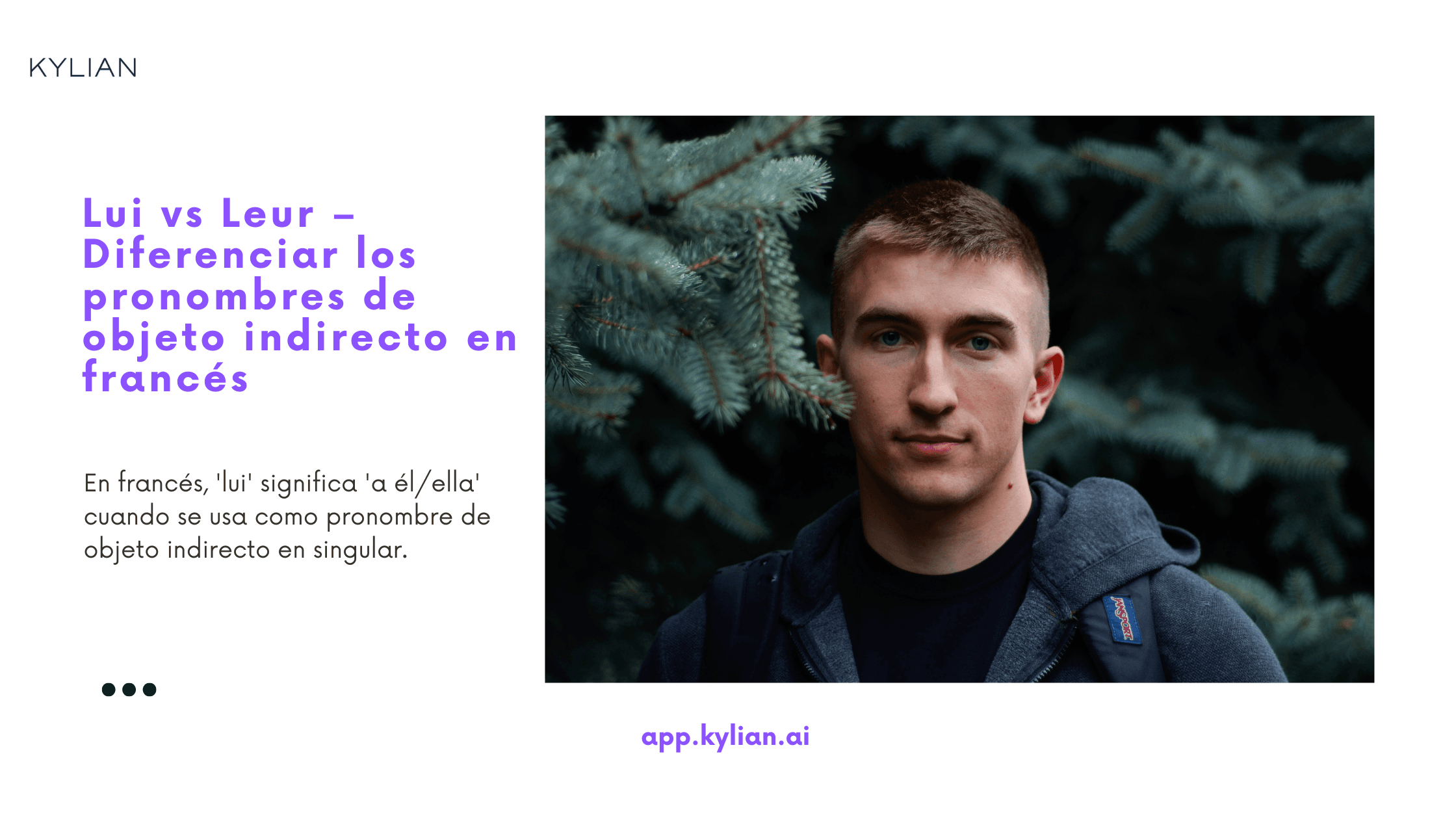 Lui vs Leur – Diferenciar los pronombres de objeto indirecto en francés