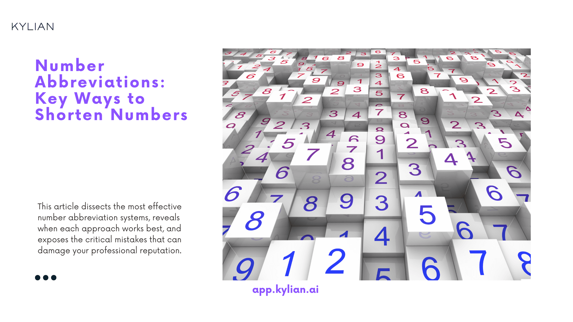 Number Abbreviations: Key Ways to Shorten Numbers