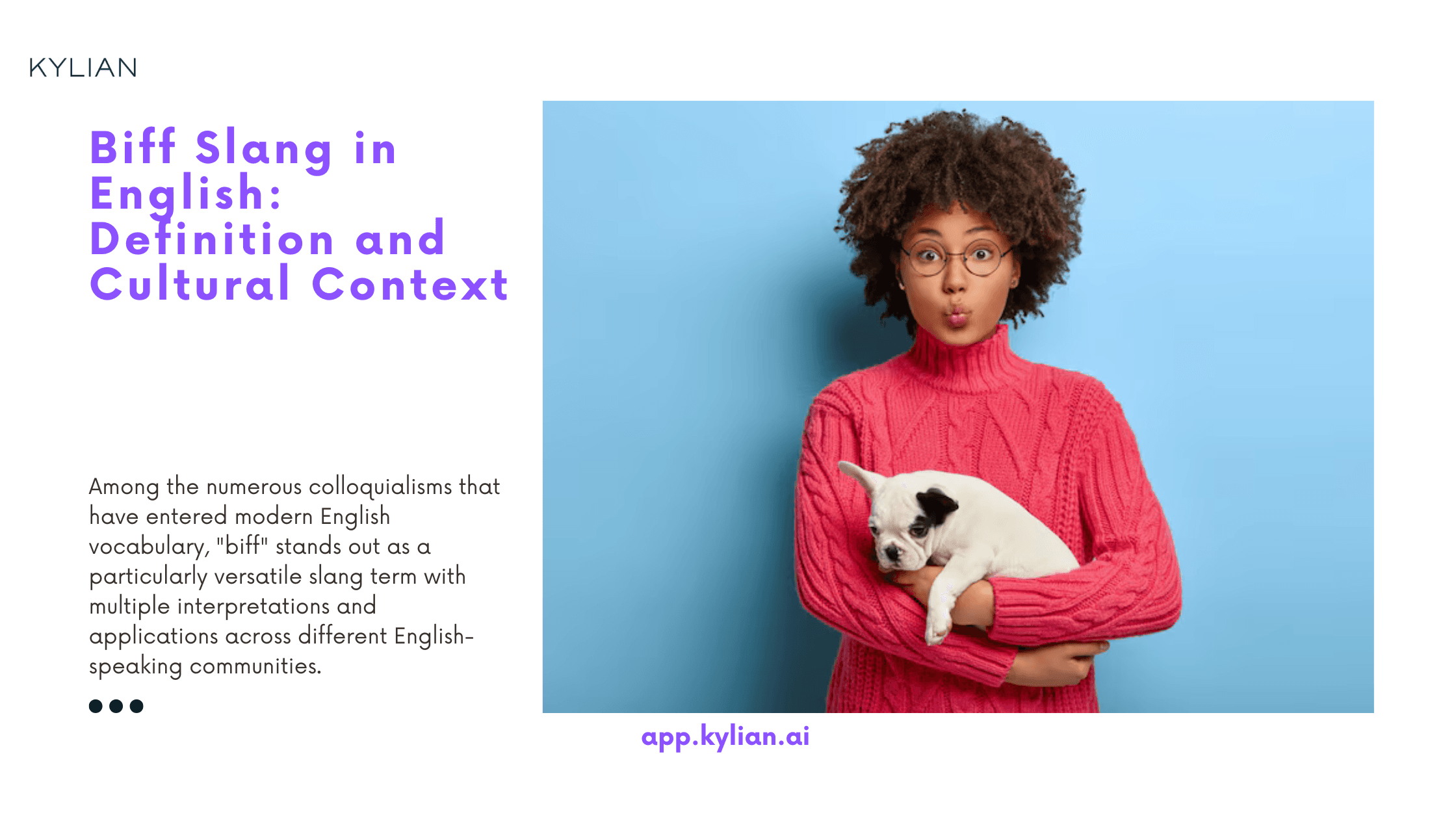 Biff Slang in English: Definition and Cultural Context