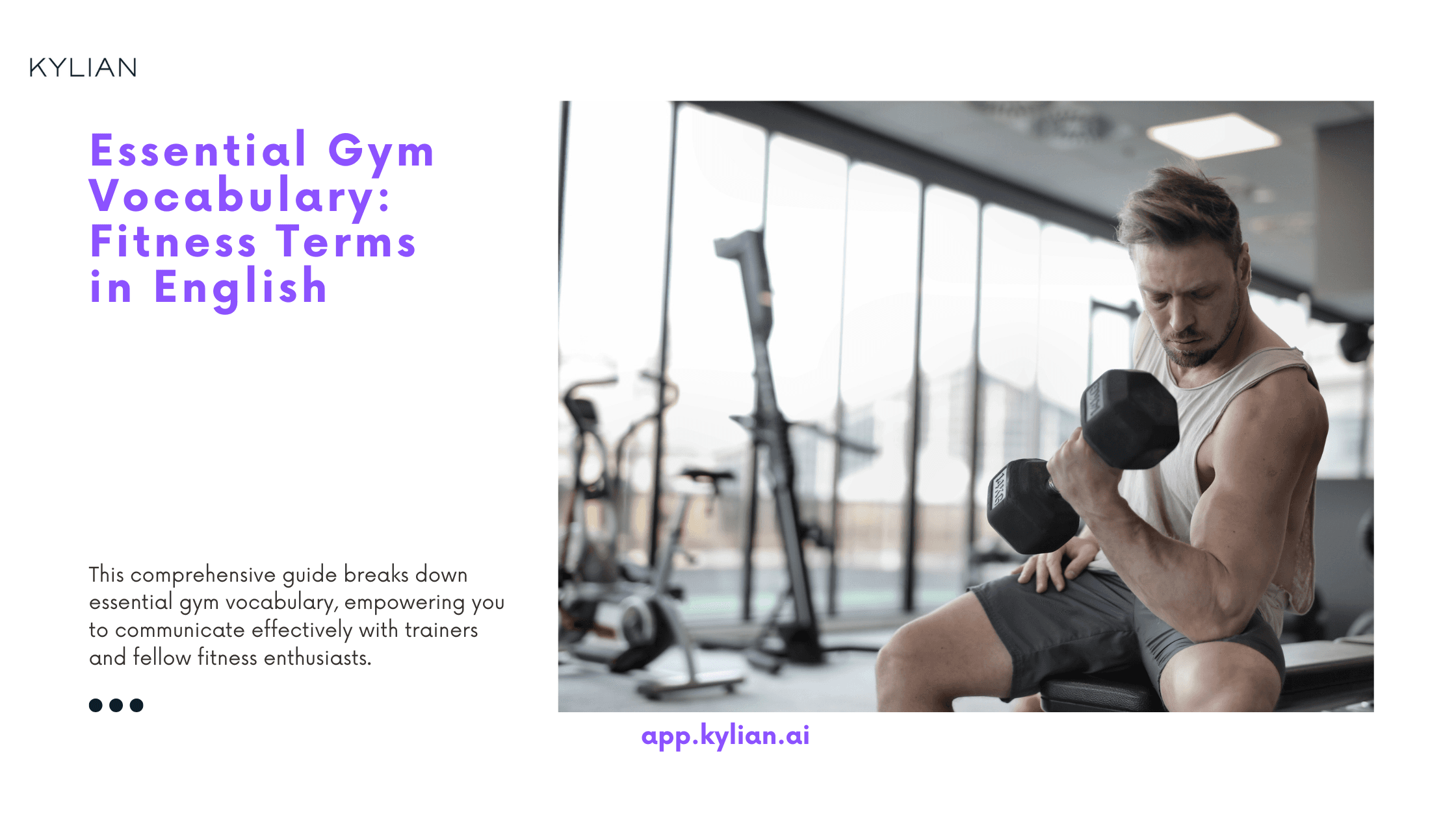 Essential Gym Vocabulary: Fitness Terms in English
