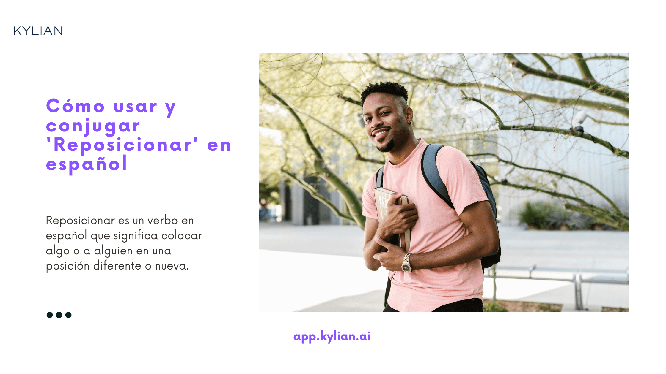 Cómo usar y conjugar 'Reposicionar' en español