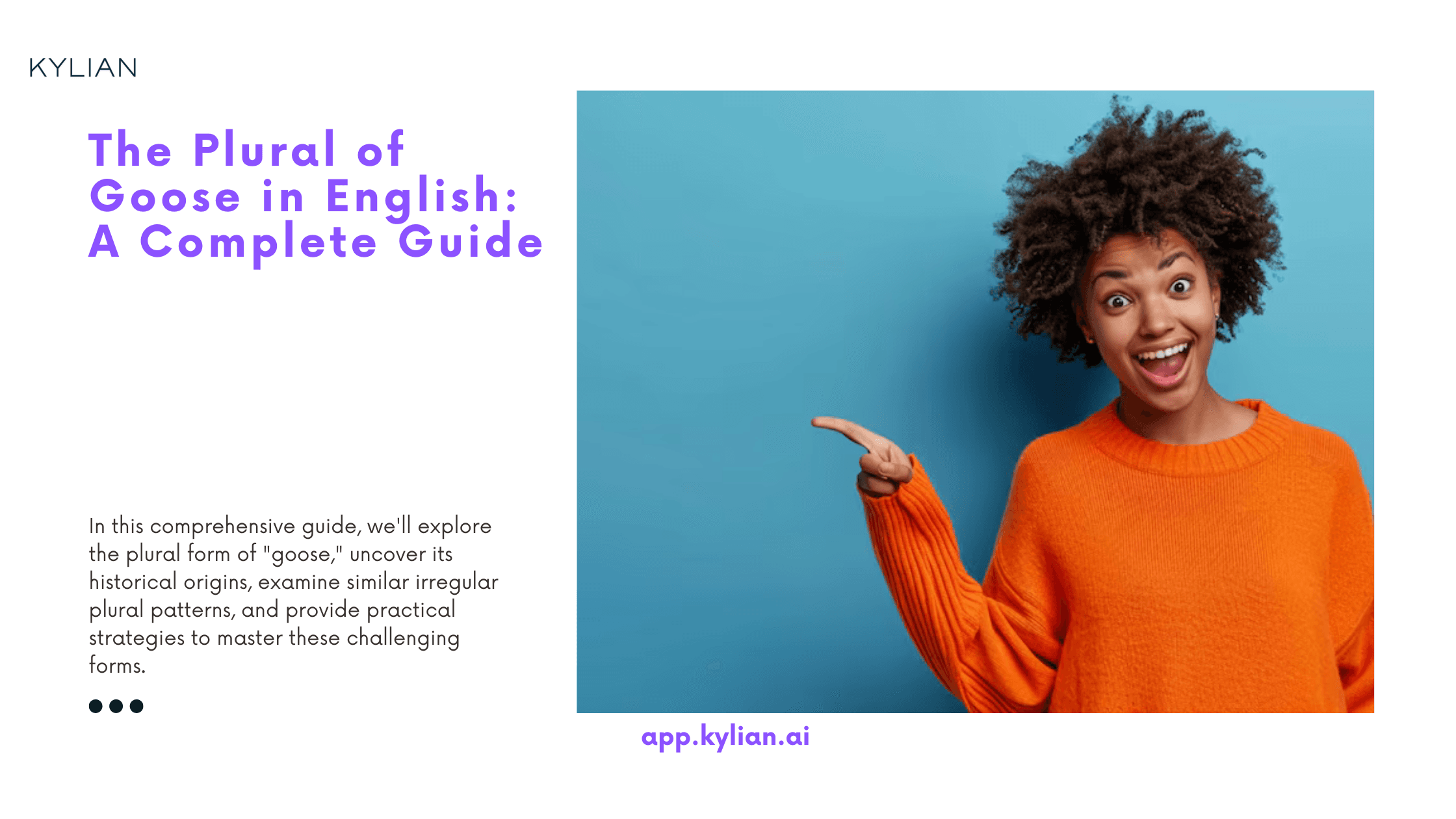 The Plural of Goose in English: A Complete Guide