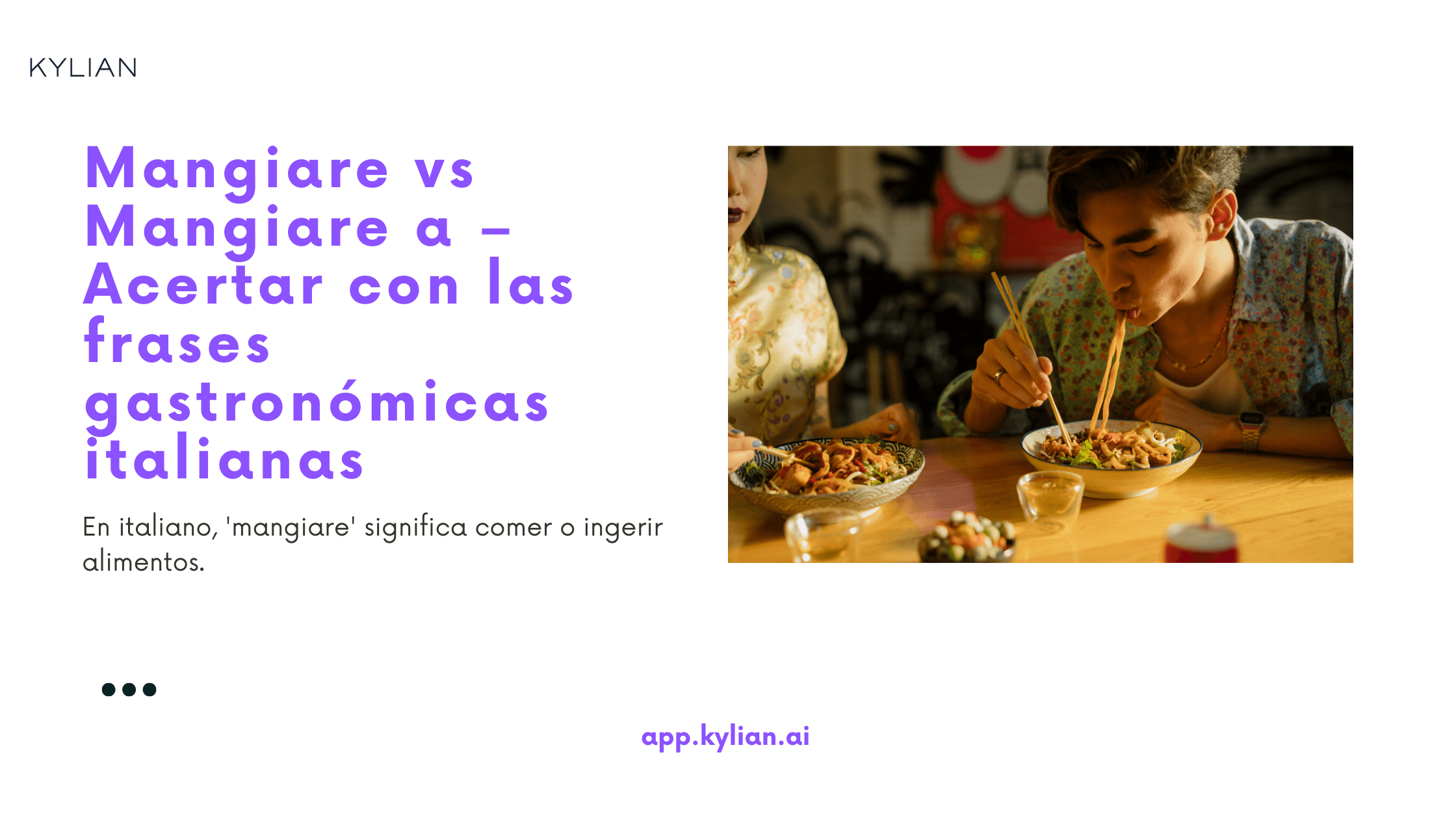 Mangiare vs Mangiare a – Acertar con las frases gastronómicas italianas