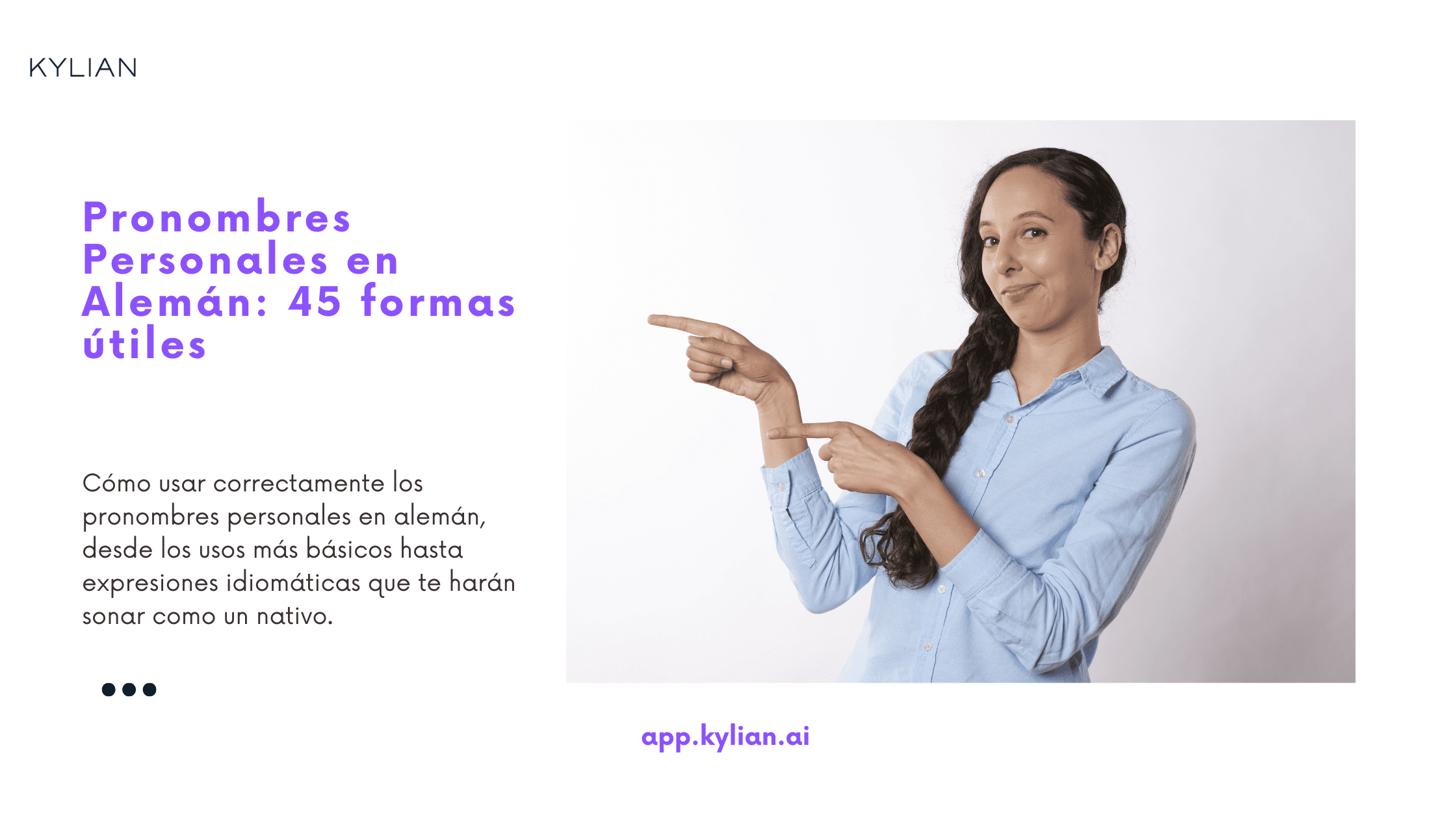 Pronombres Personales en Alemán: 45 formas útiles