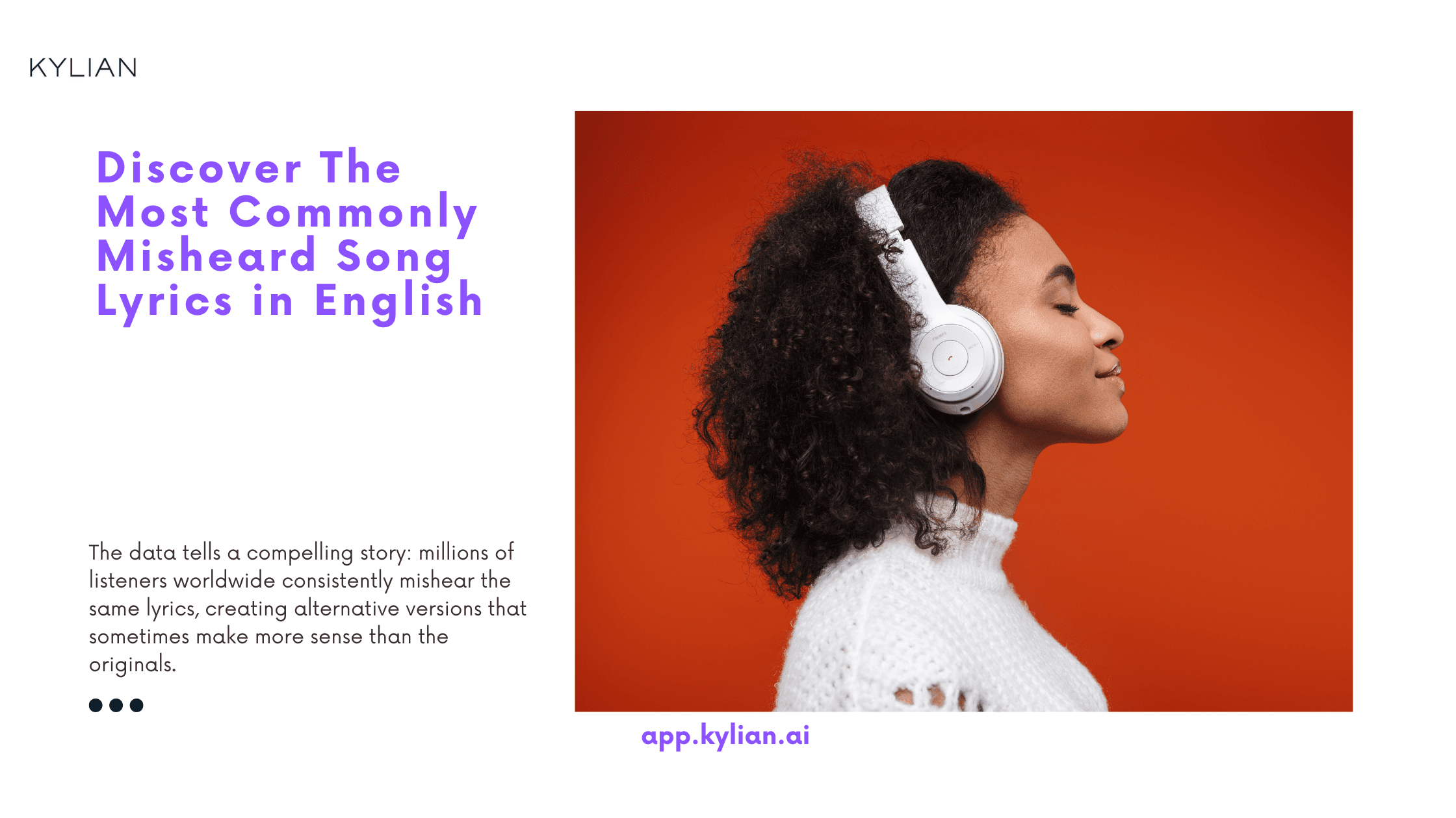 Discover The Most Commonly Misheard Song Lyrics in English