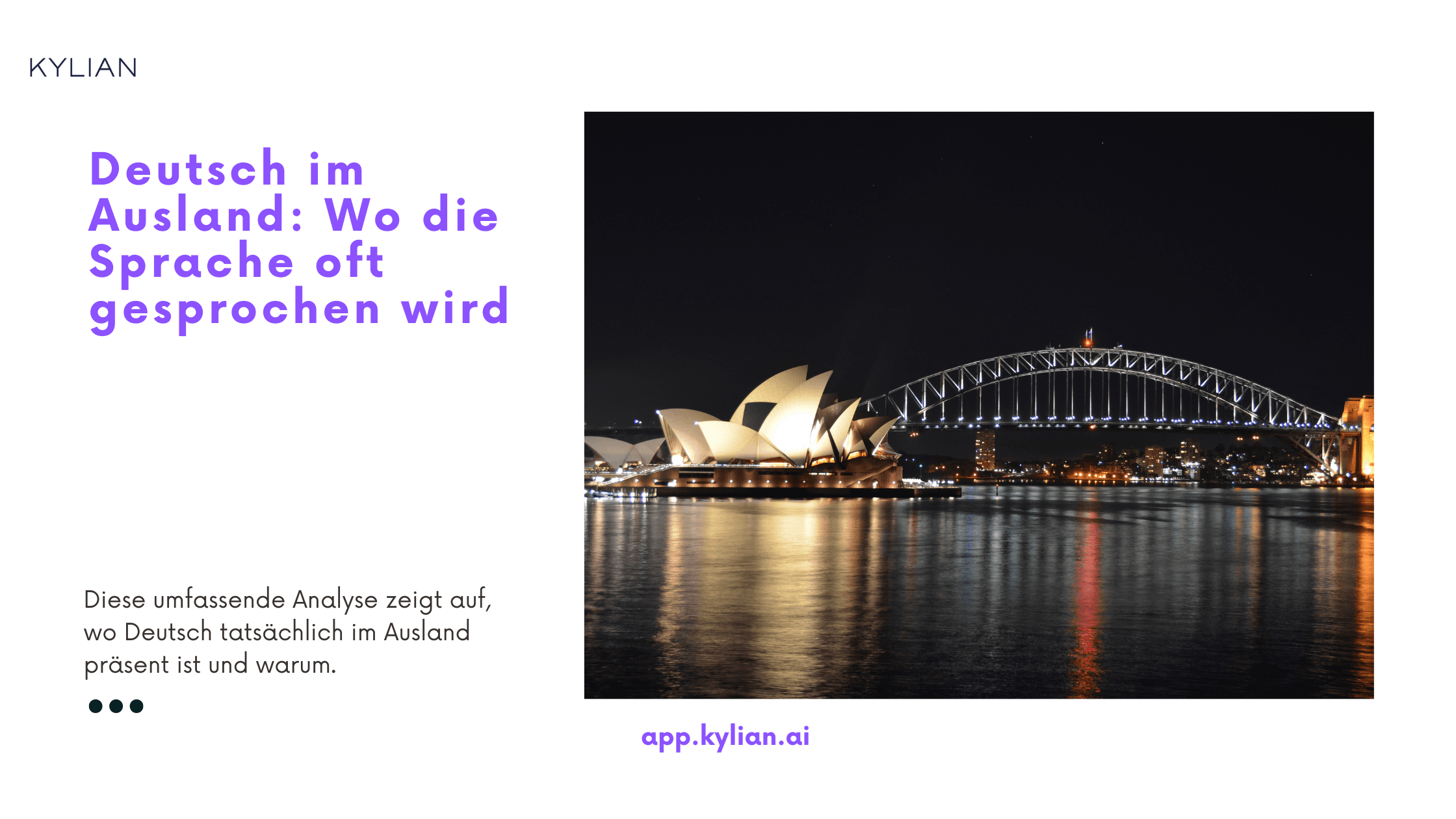 Deutsch im Ausland: Wo die Sprache oft gesprochen wird