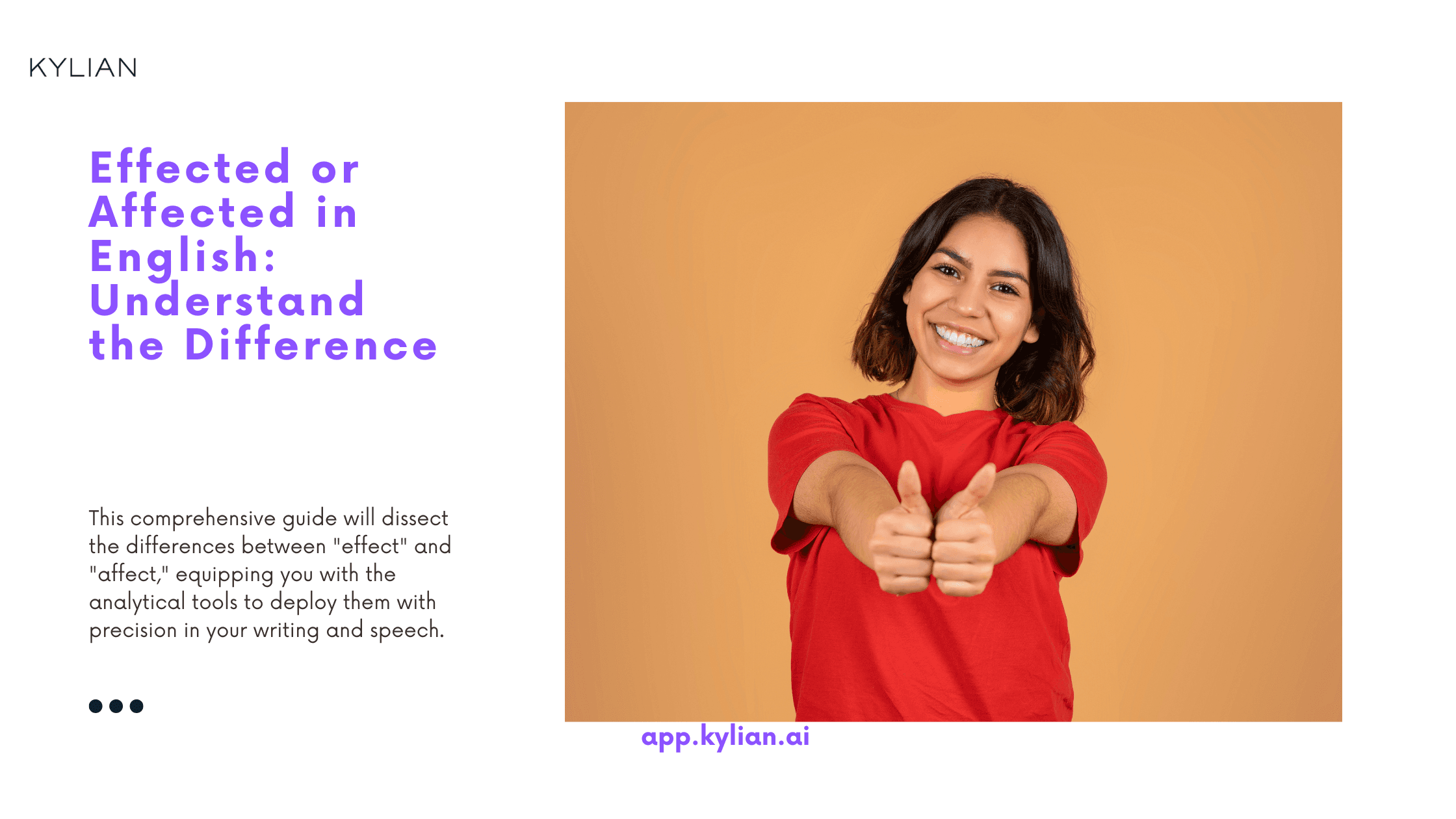 Effected or Affected in English: Understand the Difference