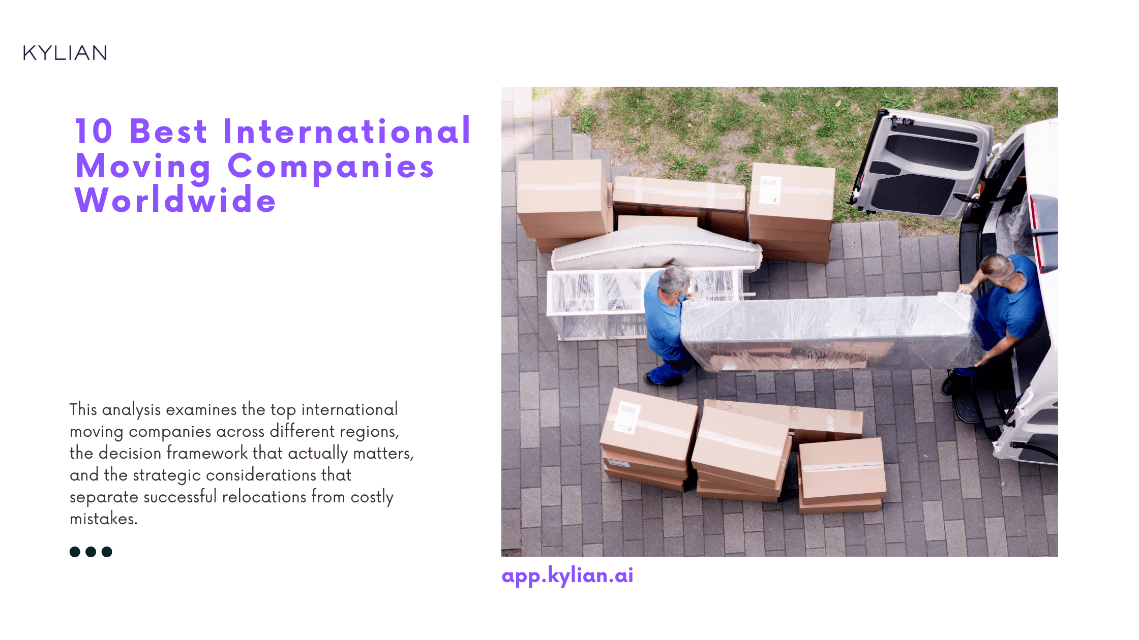 10 Best International Moving Companies Worldwide