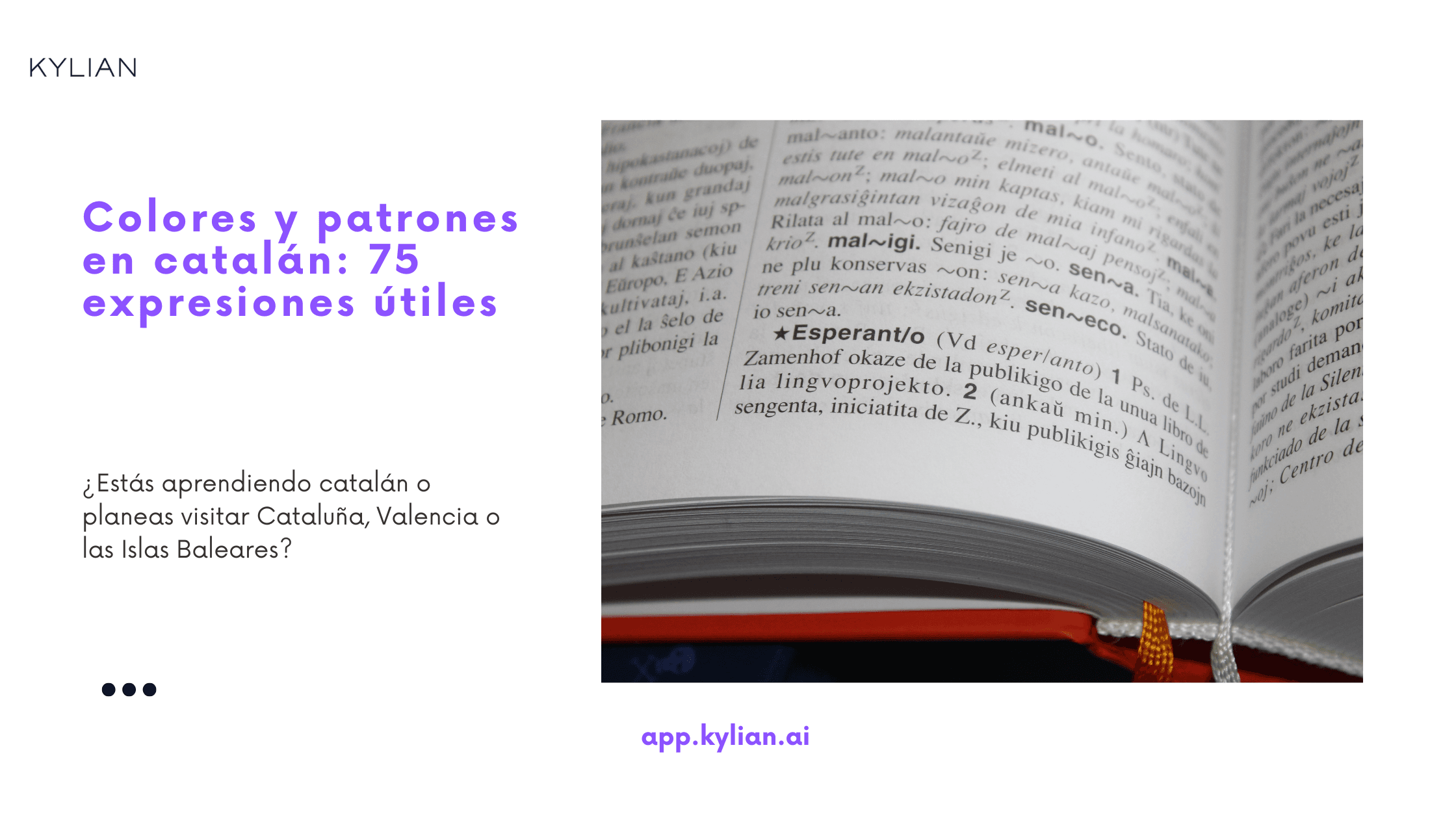 Colores y patrones en catalán: 75 expresiones útiles