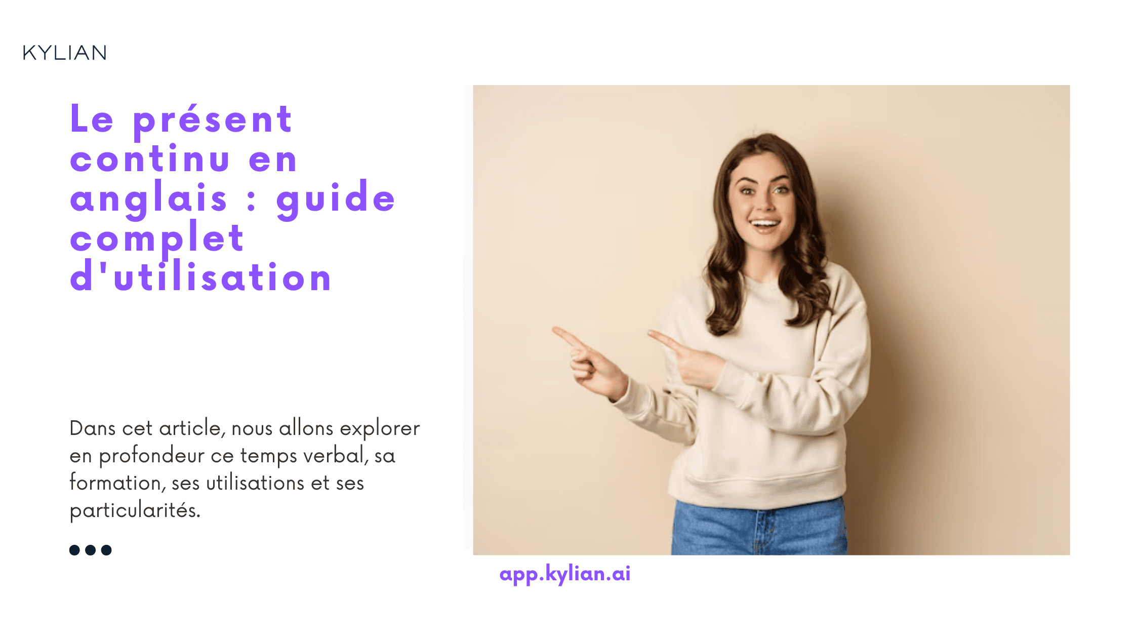 Le présent continu en anglais : guide complet d'utilisation