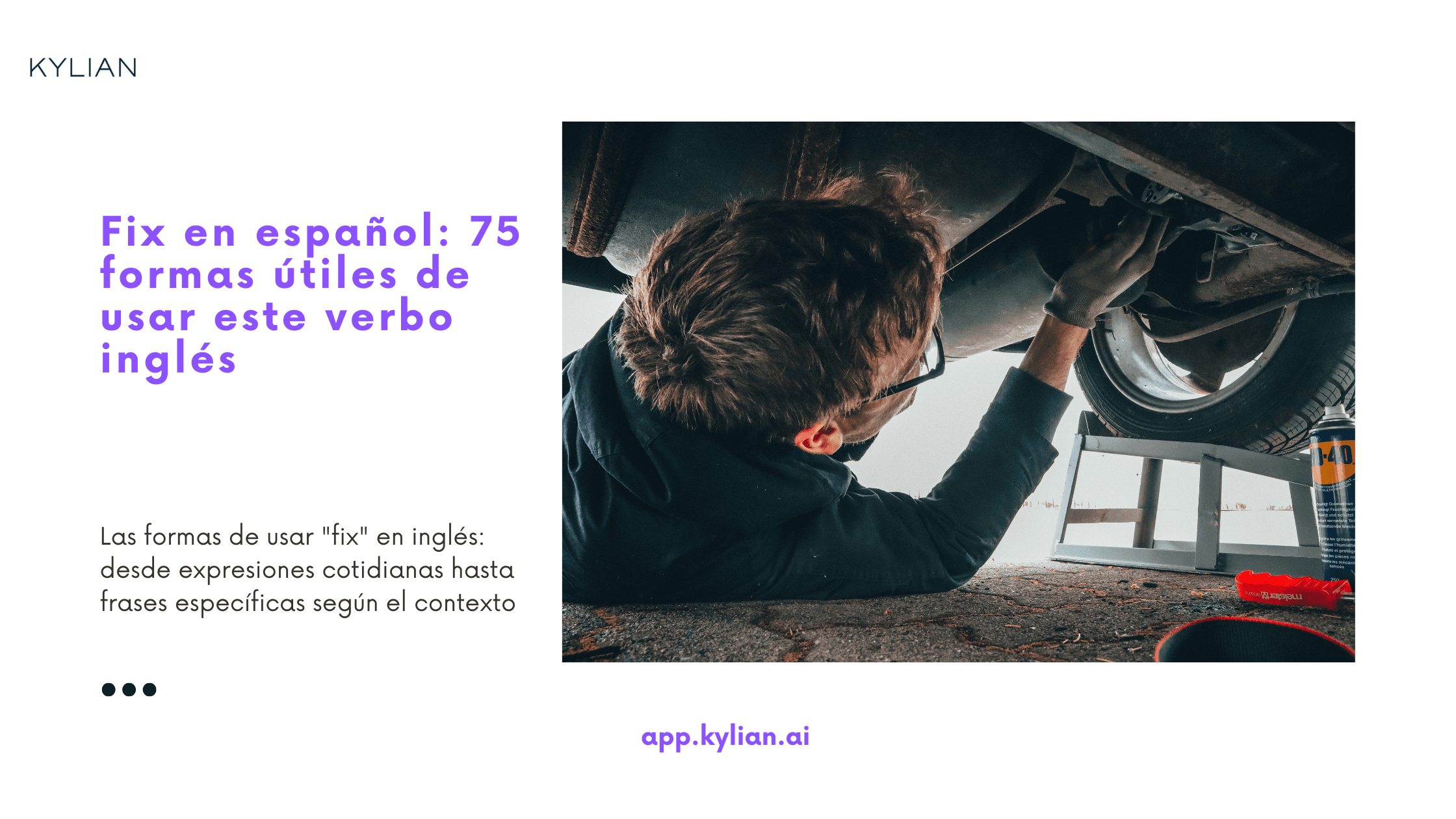 Fix en español: 75 formas útiles de usar este verbo inglés