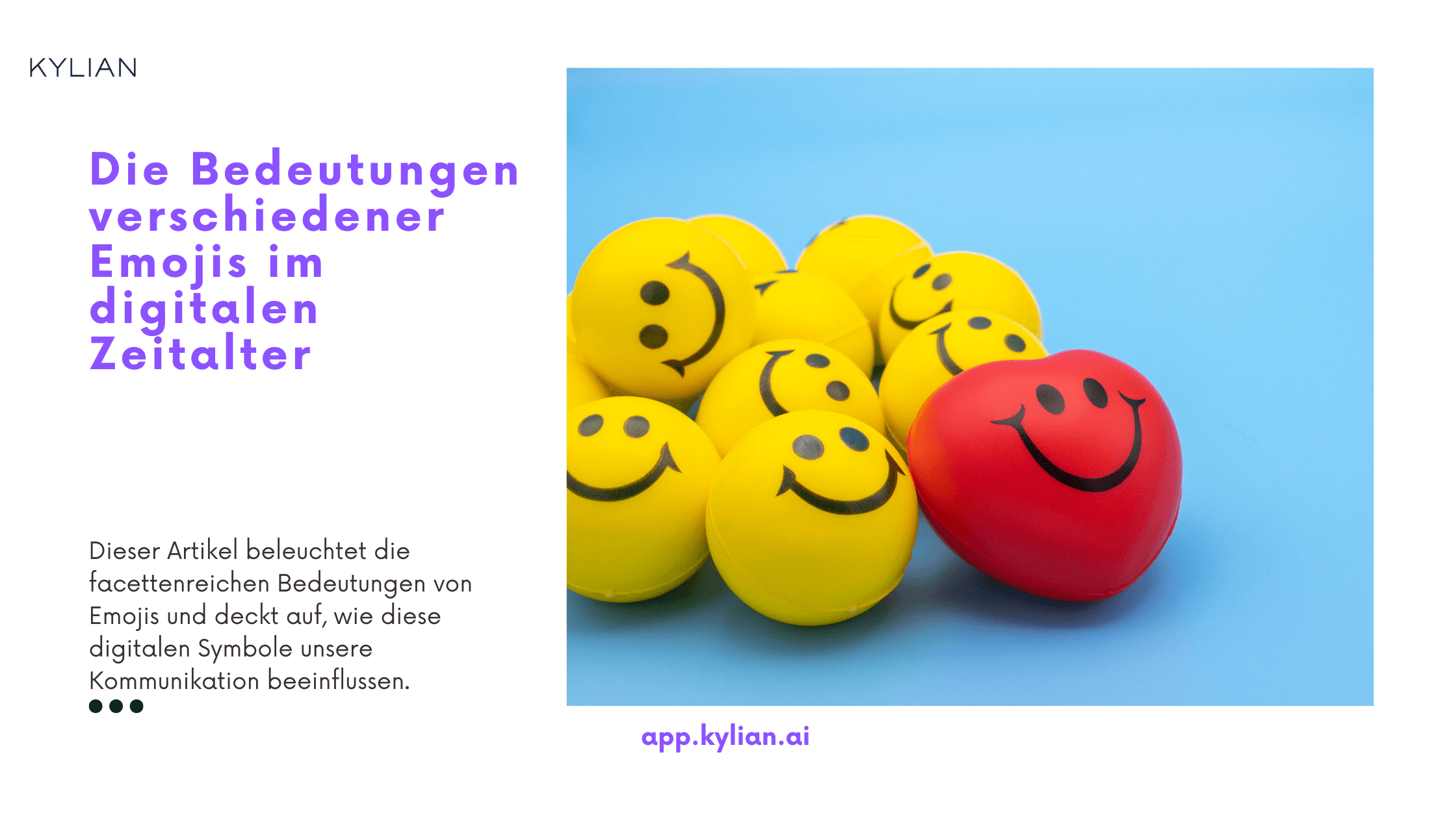 Die Bedeutungen verschiedener Emojis im digitalen Zeitalter