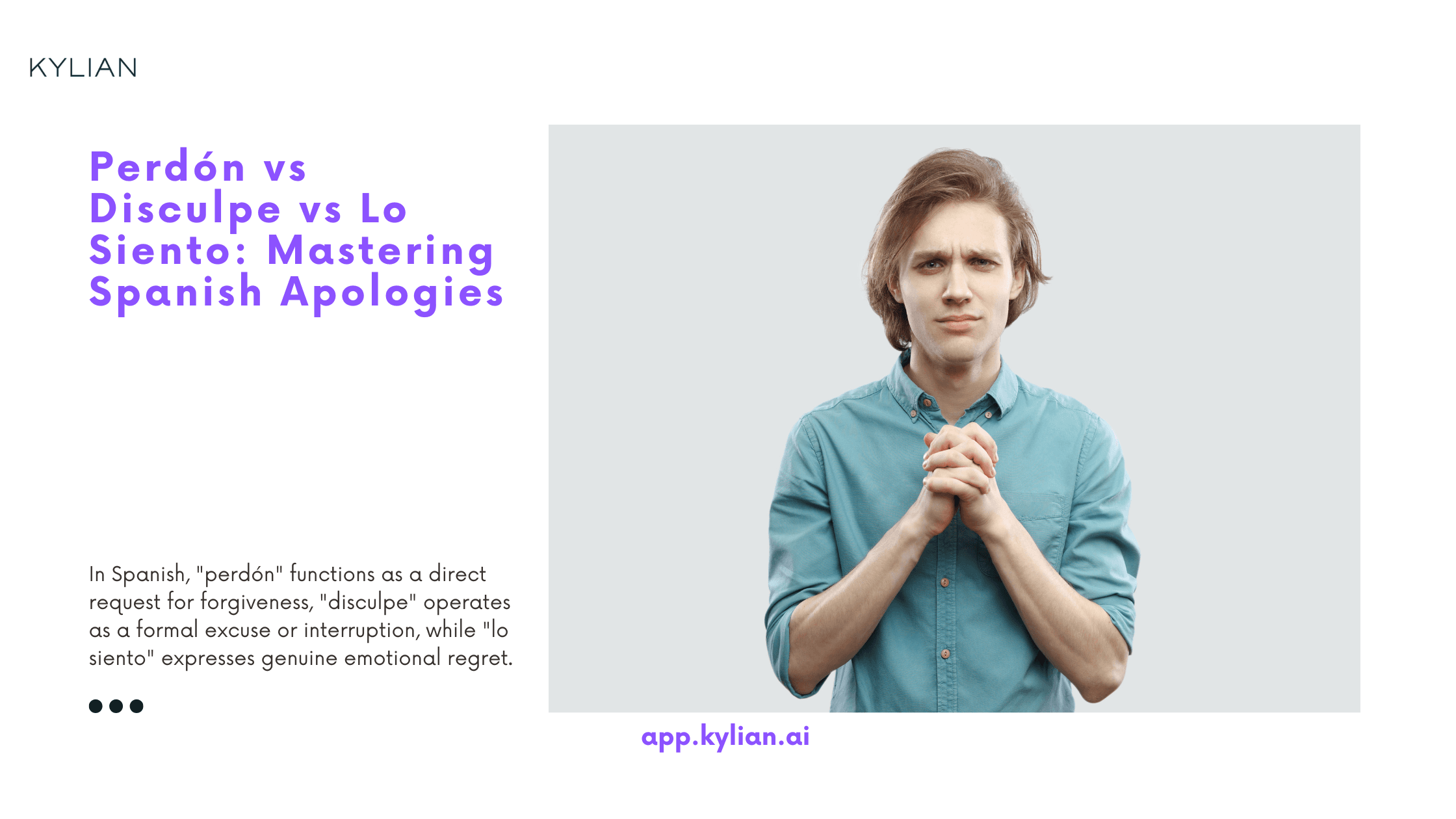 Perdón vs Disculpe vs Lo Siento: Mastering Spanish Apologies