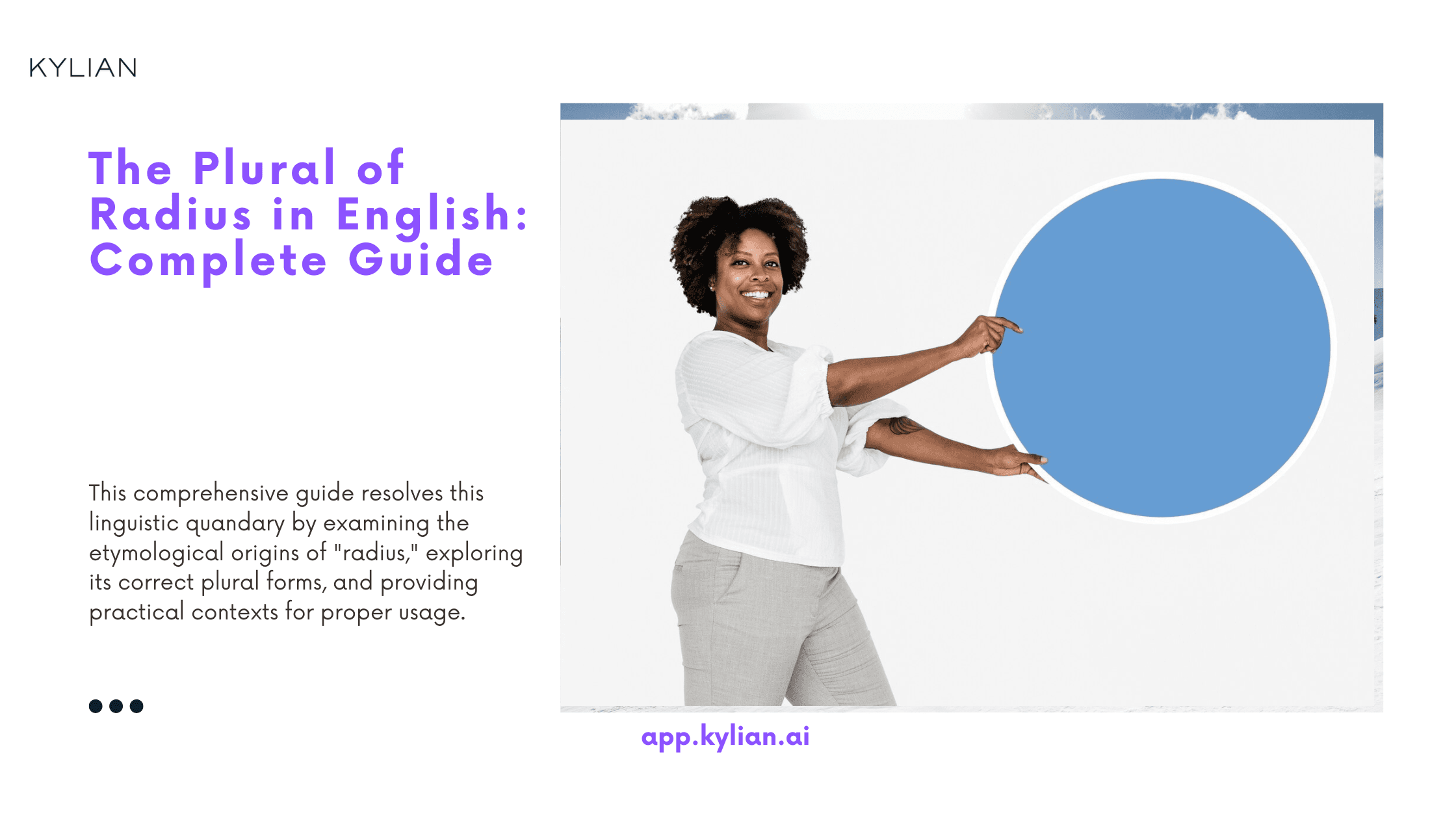 The Plural of Radius in English: Complete Guide