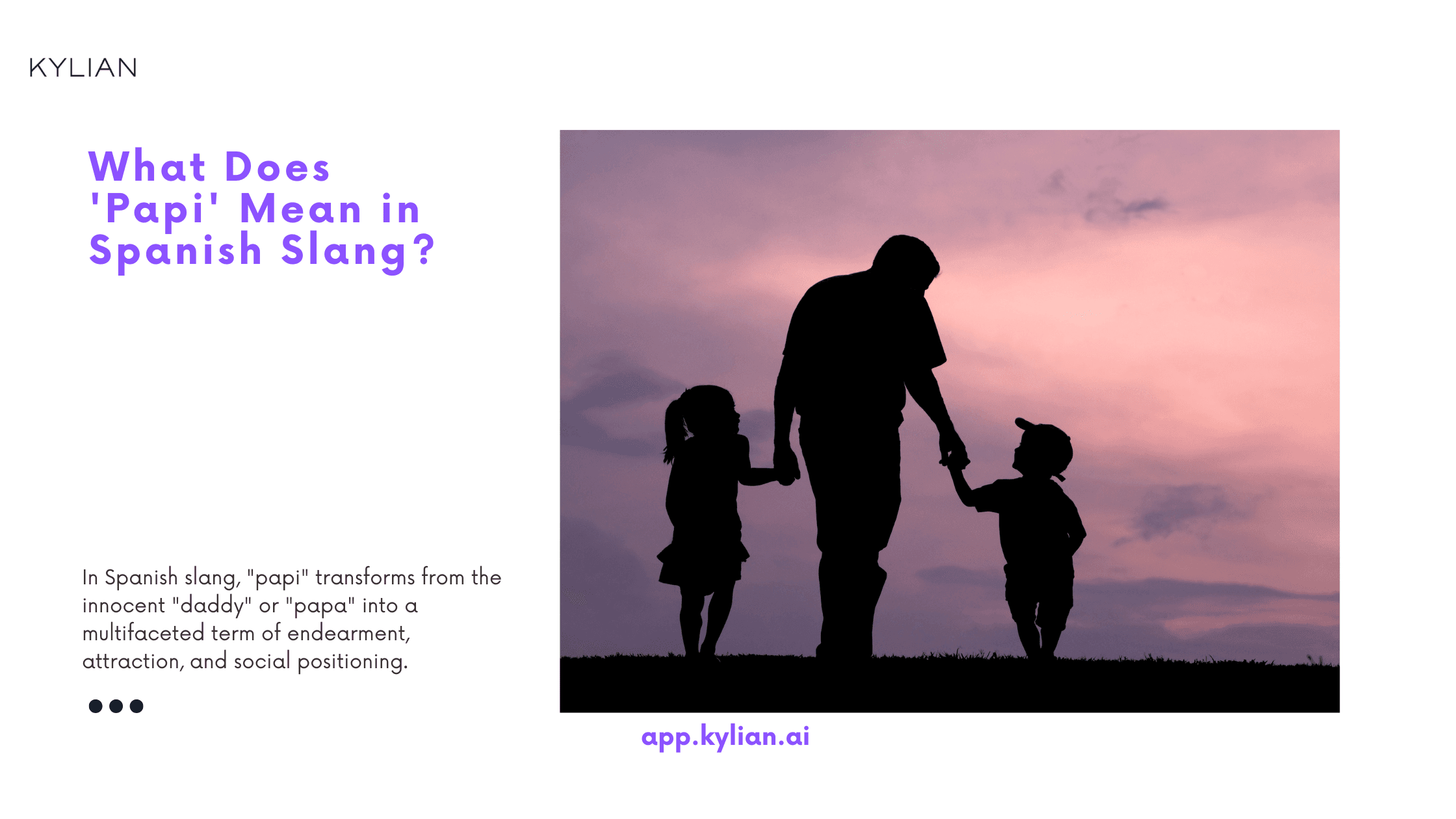 What Does 'Papi' Mean in Spanish Slang?