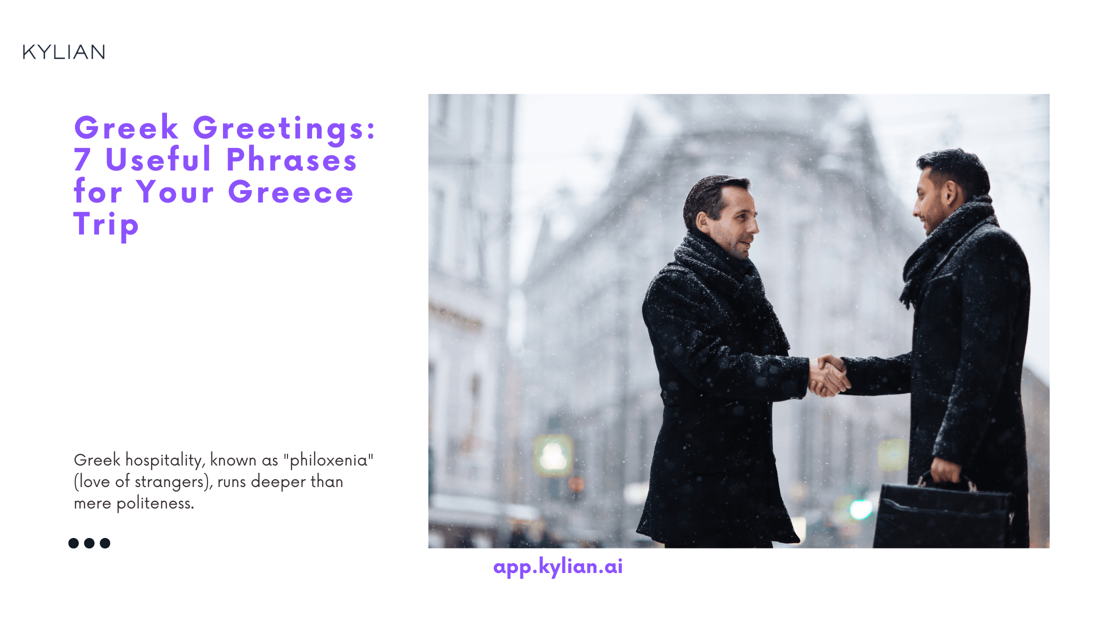 Greek Greetings: 7 Useful Phrases for Your Greece Trip
