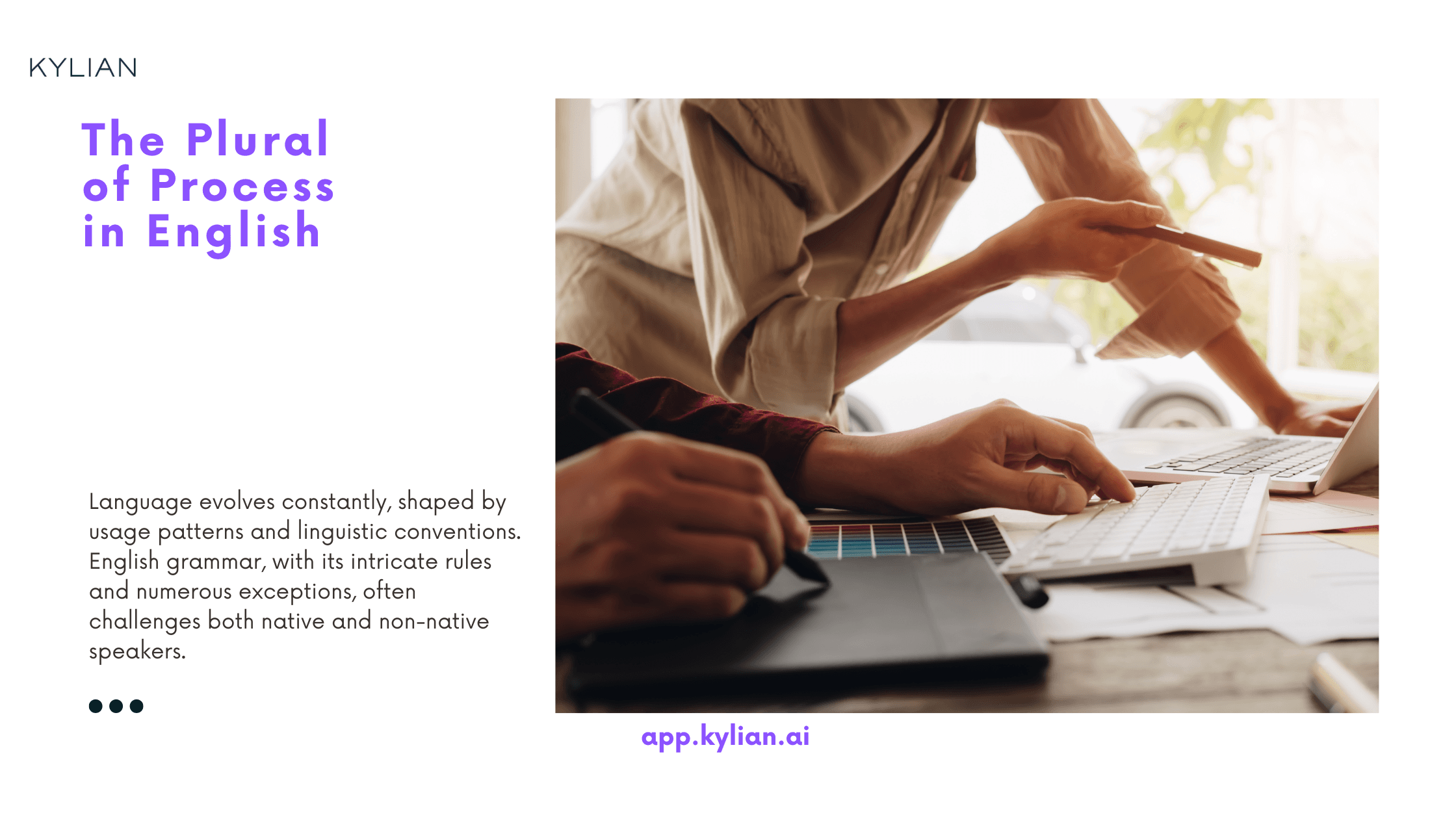 The Plural of Process in English