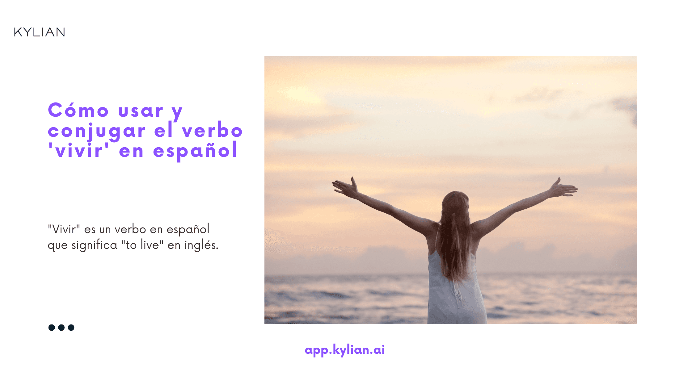 Cómo usar y conjugar el verbo 'vivir' en español