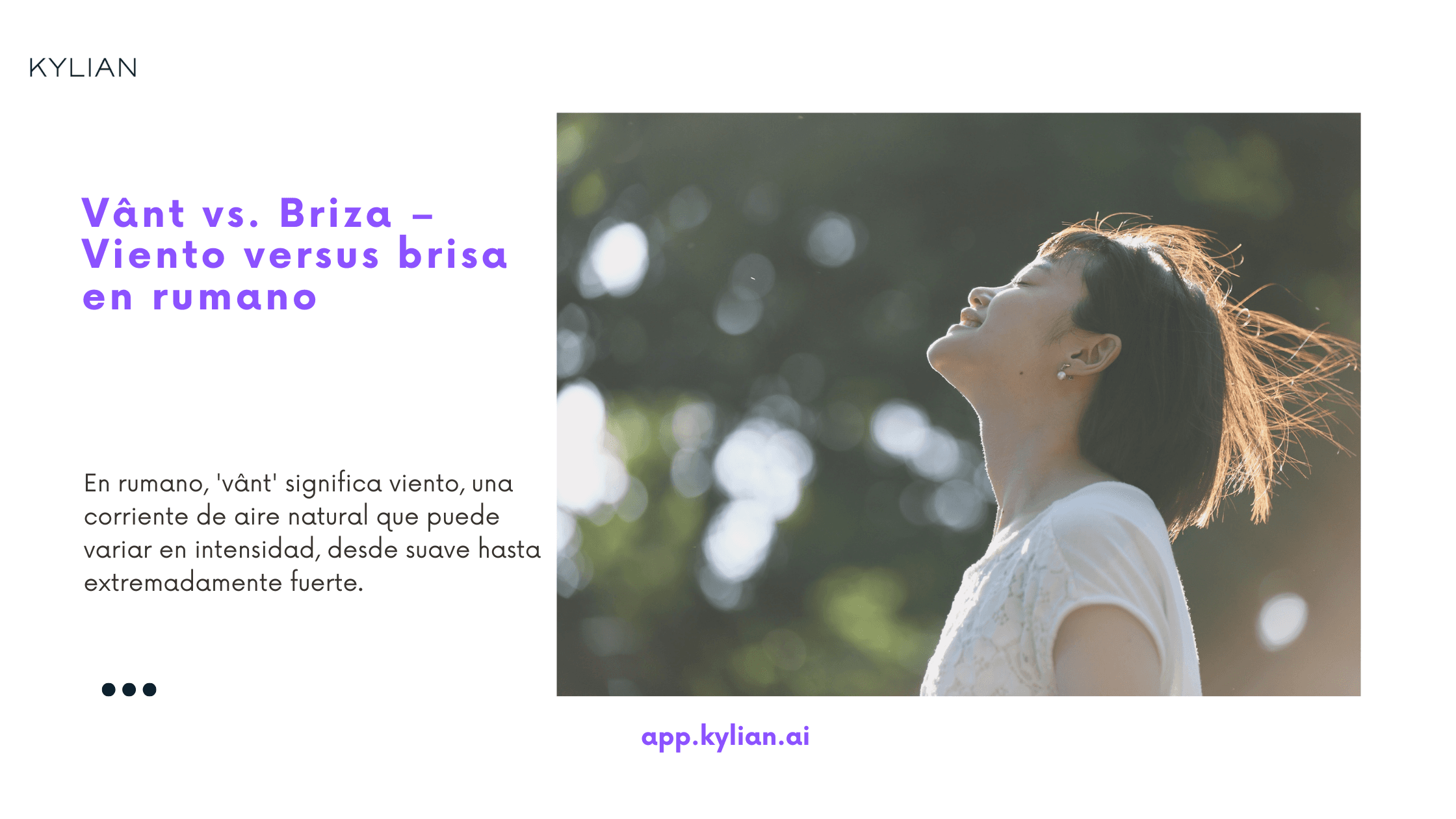 Vânt vs. Briza – Viento versus brisa en rumano