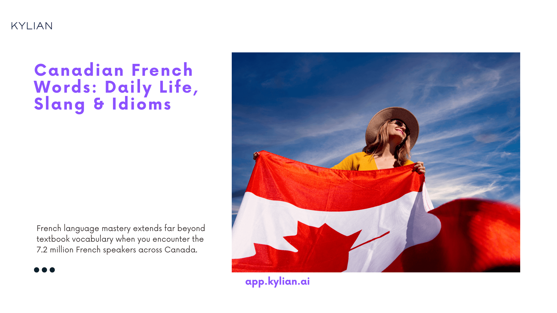 Canadian French Words: Daily Life, Slang & Idioms