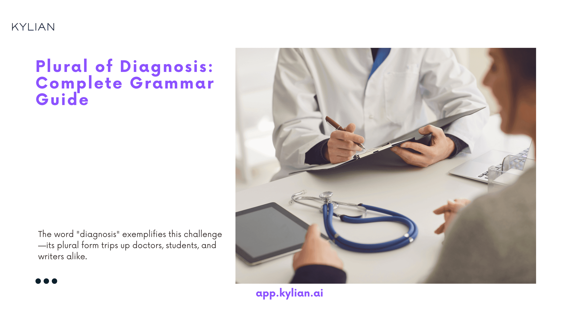 Plural of Diagnosis: Complete Grammar Guide