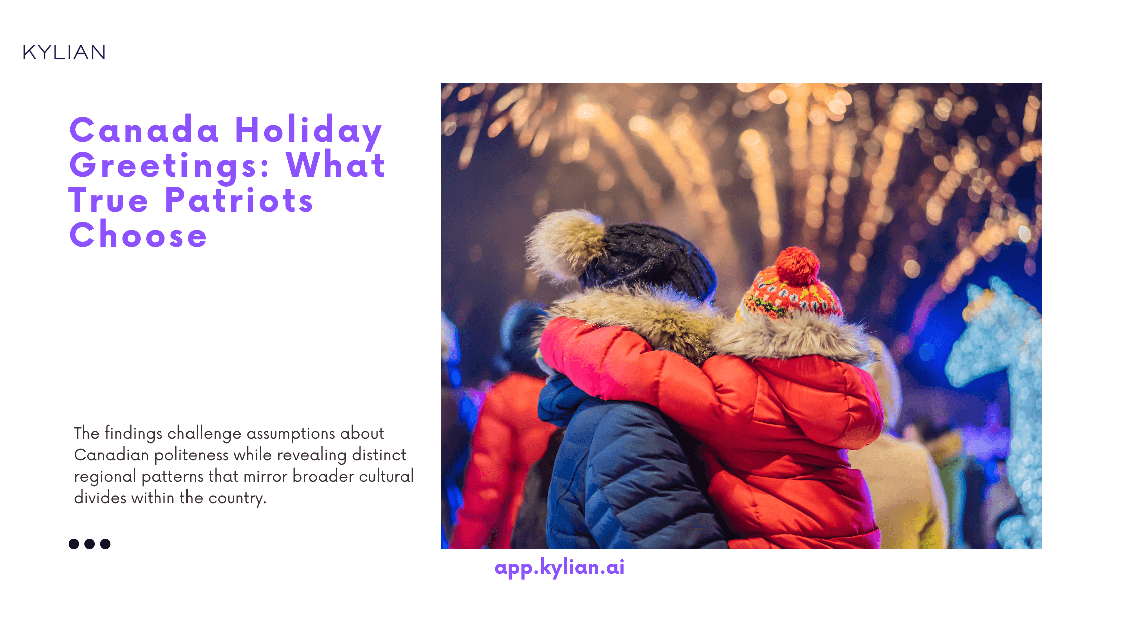 Canada Holiday Greetings: What True Patriots Choose