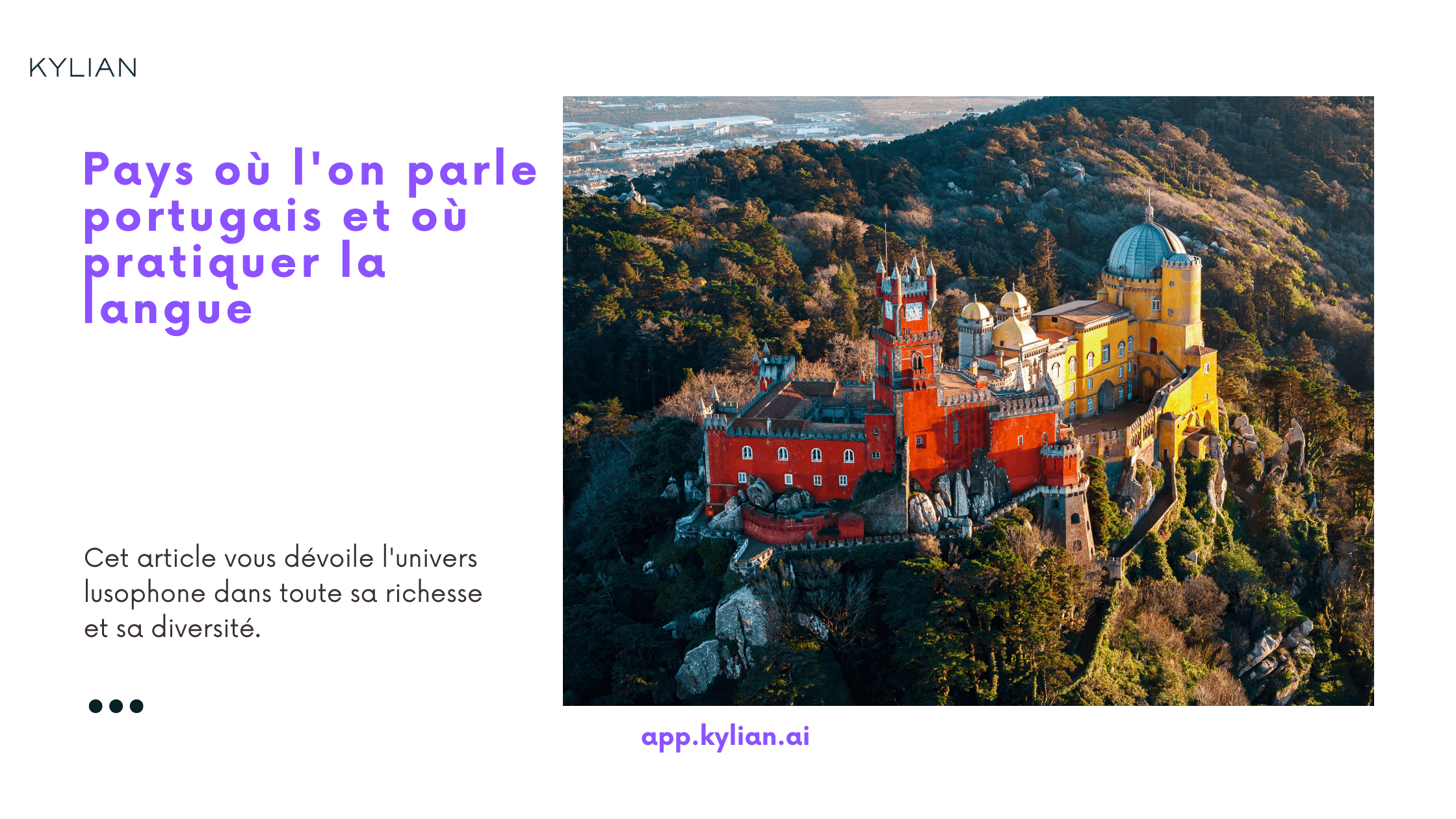 Pays où l'on parle portugais et où pratiquer la langue