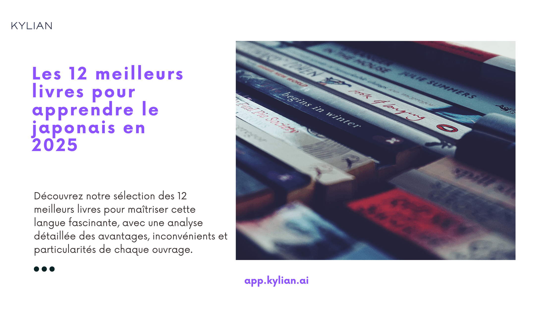 Les 12 meilleurs livres pour apprendre le japonais en 2025