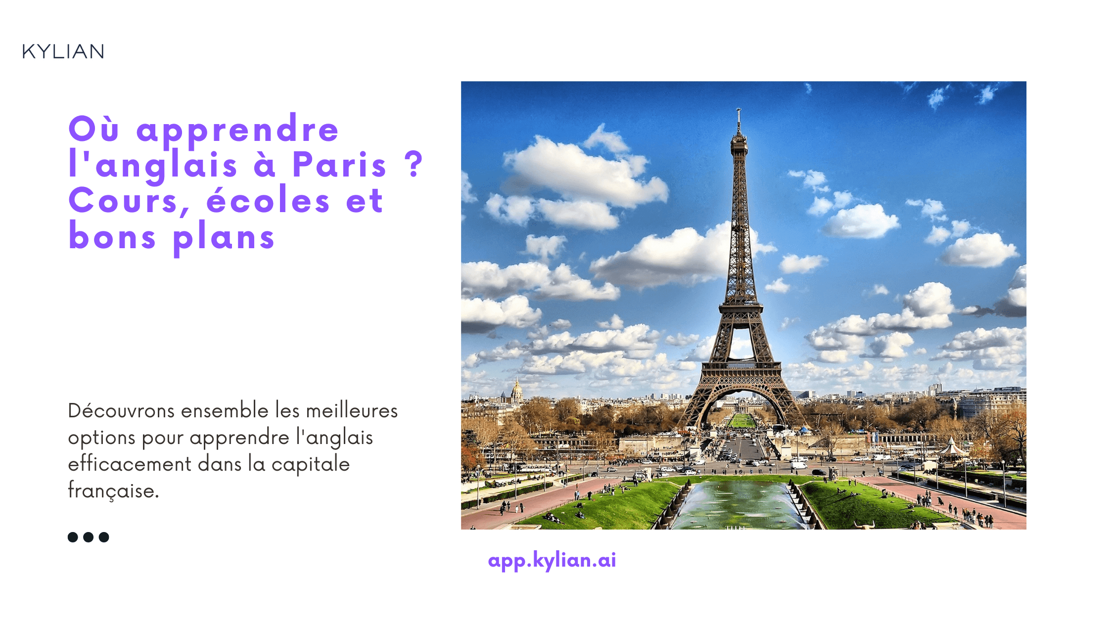 Où apprendre l'anglais à Paris ? Cours, écoles et bons plans