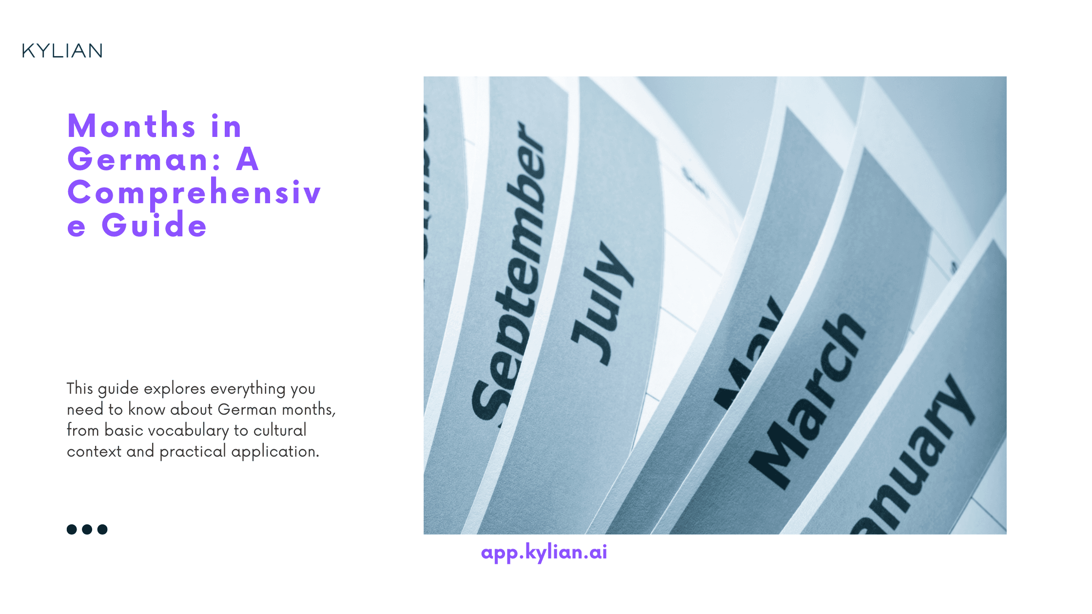 Months in German: A Comprehensive Guide